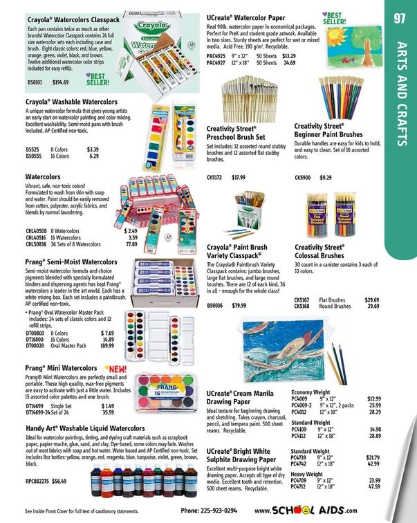 School Aids Catalog Weekly Ad January 1 - December 31, 2026
