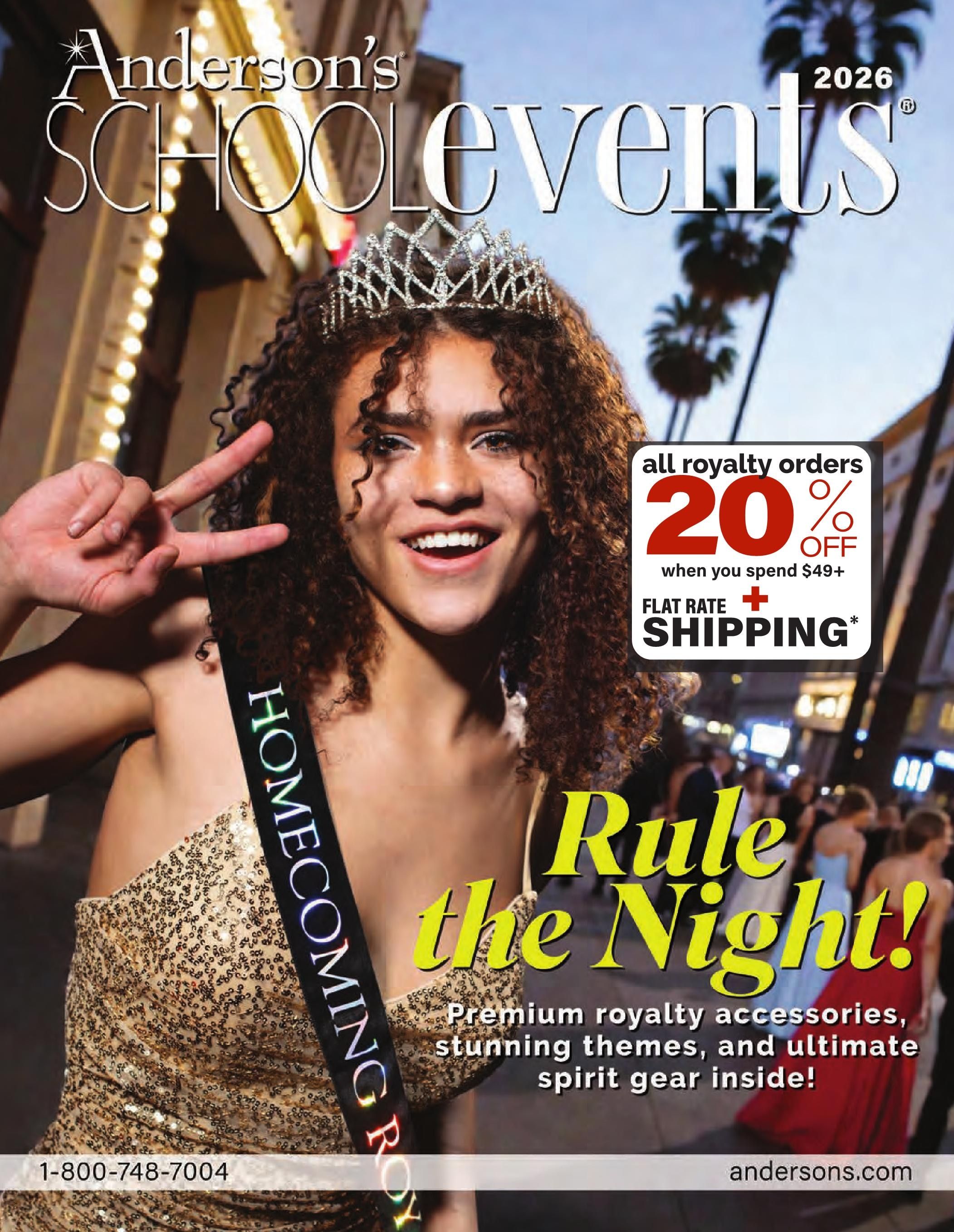 Anderson's School Events School Events 2026 Catalog Weekly Ad January 1 - December 31, 2026