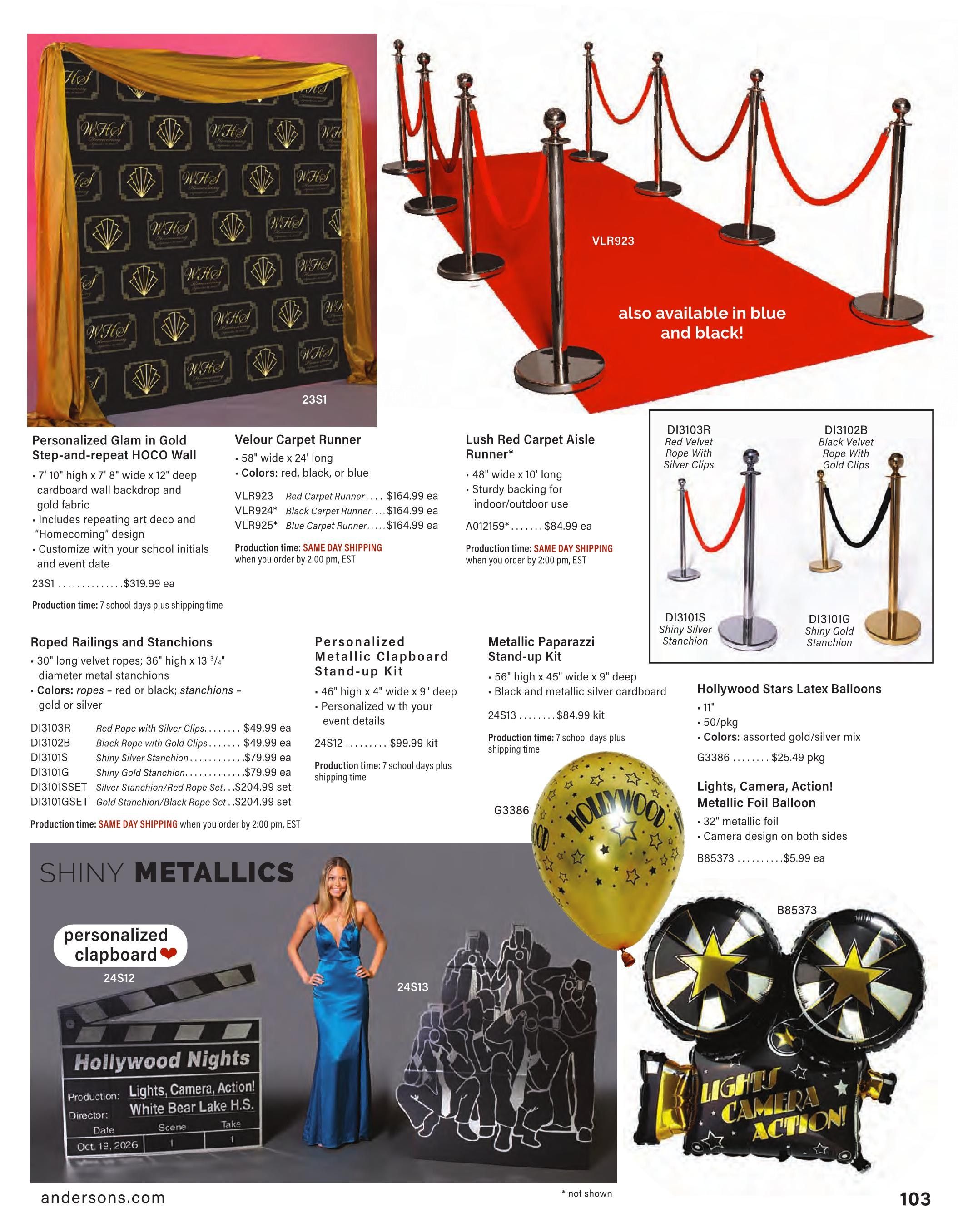 Anderson's School Events School Events 2026 Catalog Weekly Ad January 1 - December 31, 2026