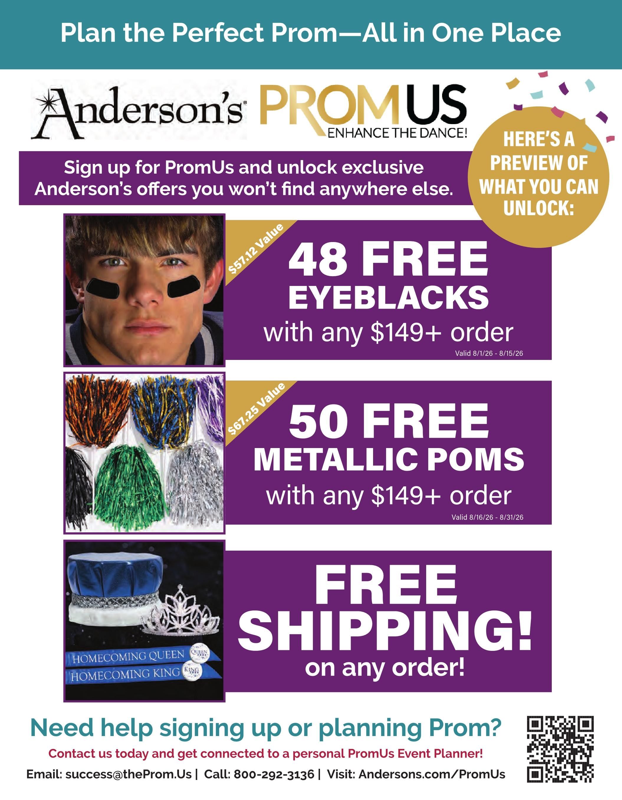 Anderson's School Events School Events 2026 Catalog Weekly Ad January 1 - December 31, 2026