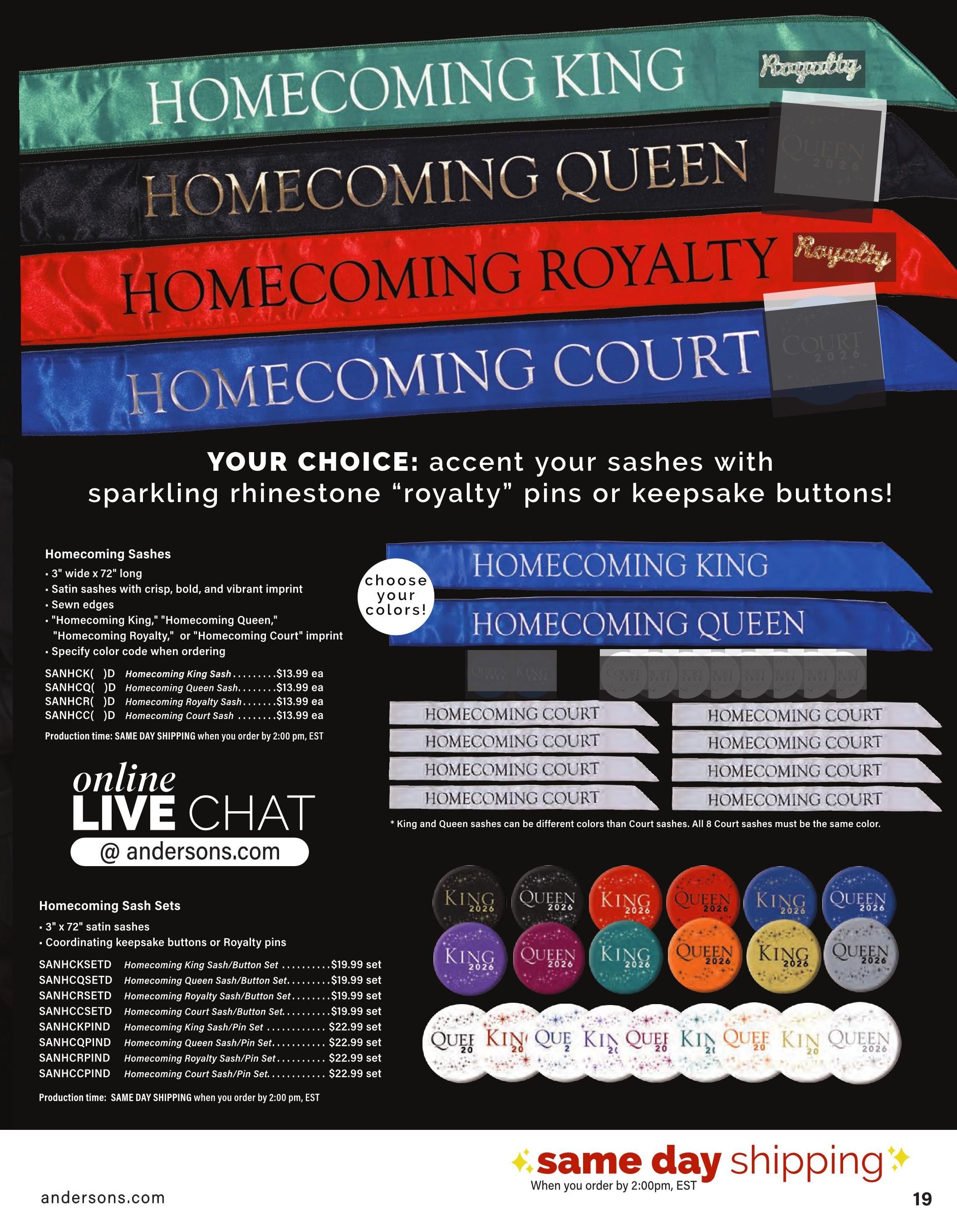 Anderson's School Events School Events 2026 Catalog Weekly Ad January 1 - December 31, 2026
