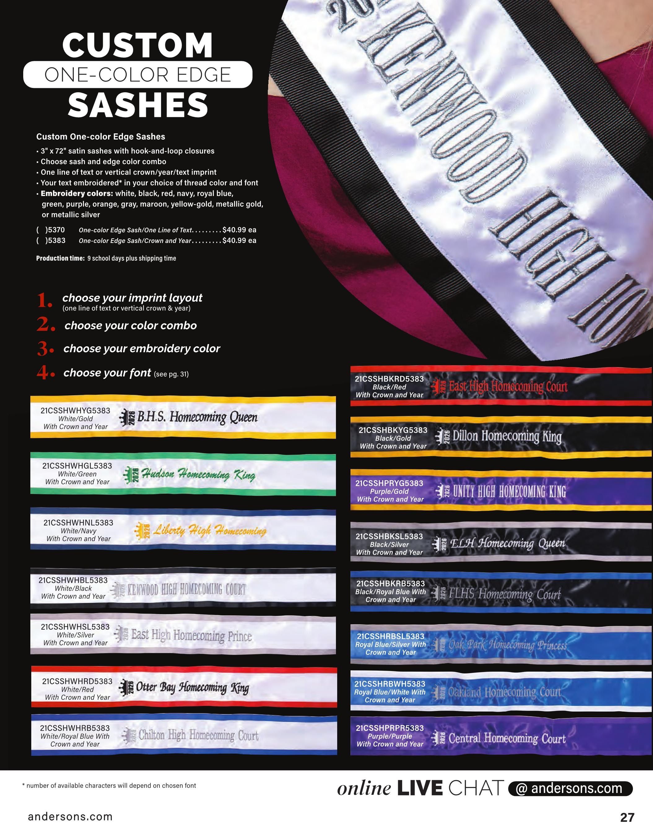 Anderson's School Events School Events 2026 Catalog Weekly Ad January 1 - December 31, 2026
