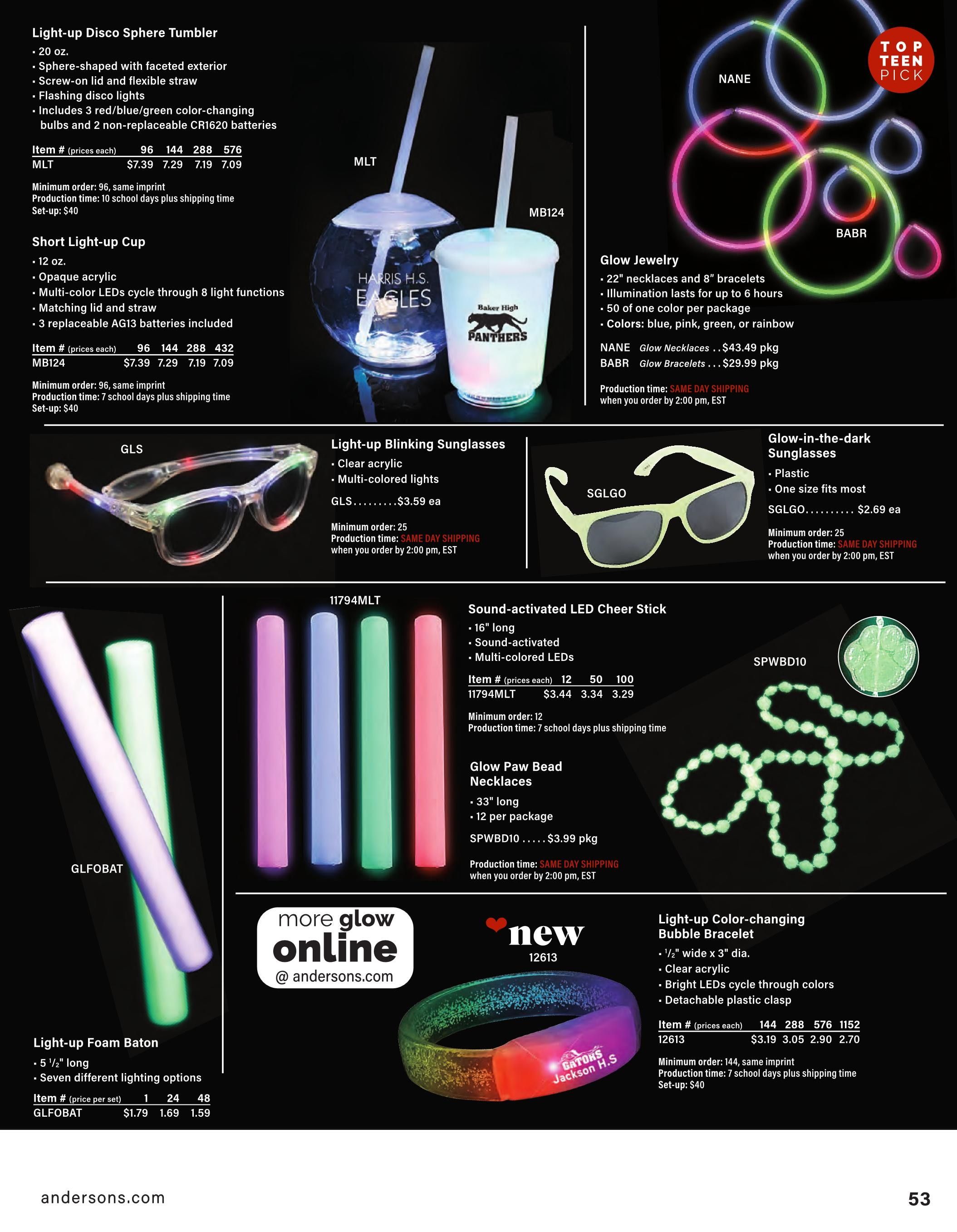 Anderson's School Events School Events 2026 Catalog Weekly Ad January 1 - December 31, 2026