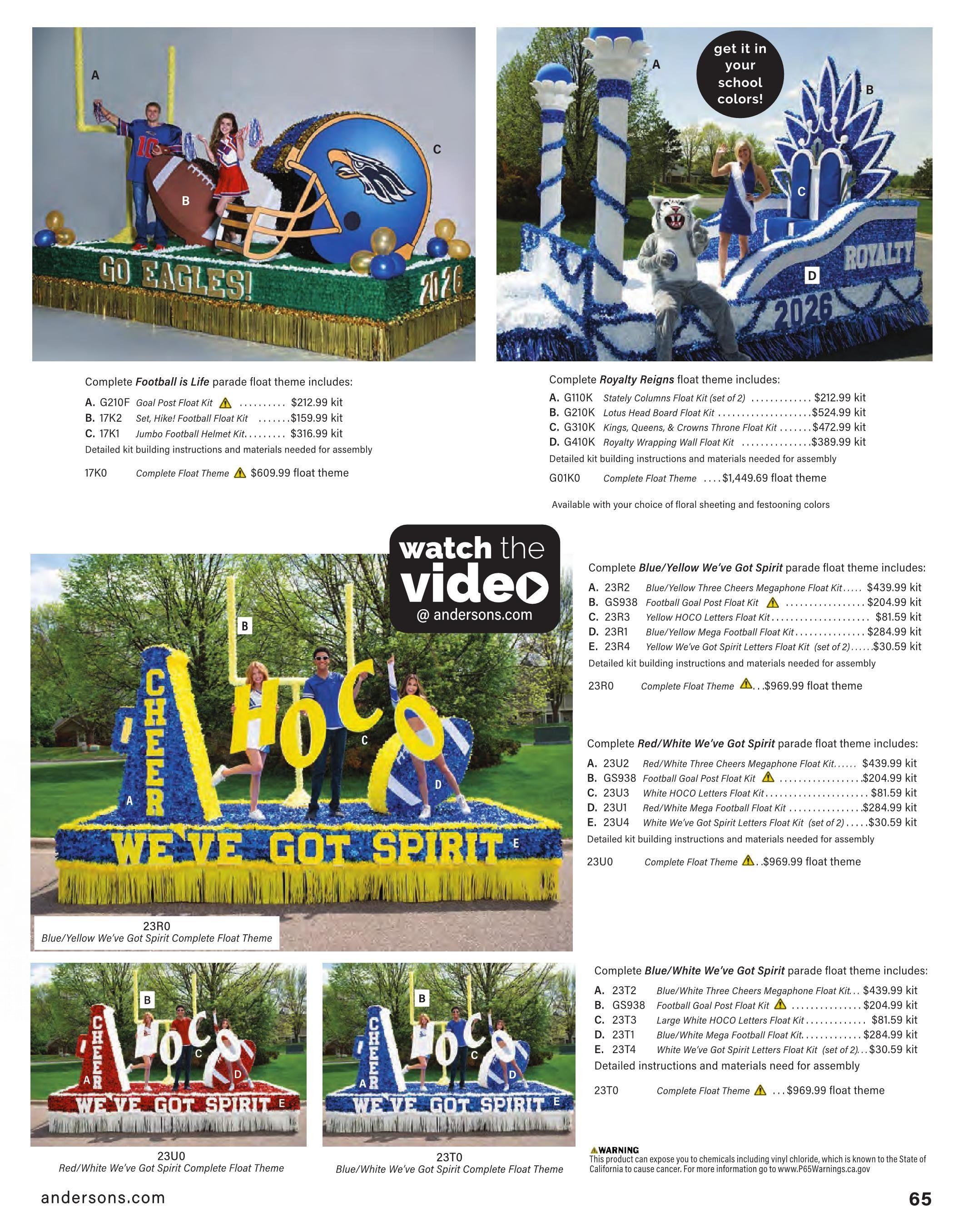 Anderson's School Events School Events 2026 Catalog Weekly Ad January 1 - December 31, 2026