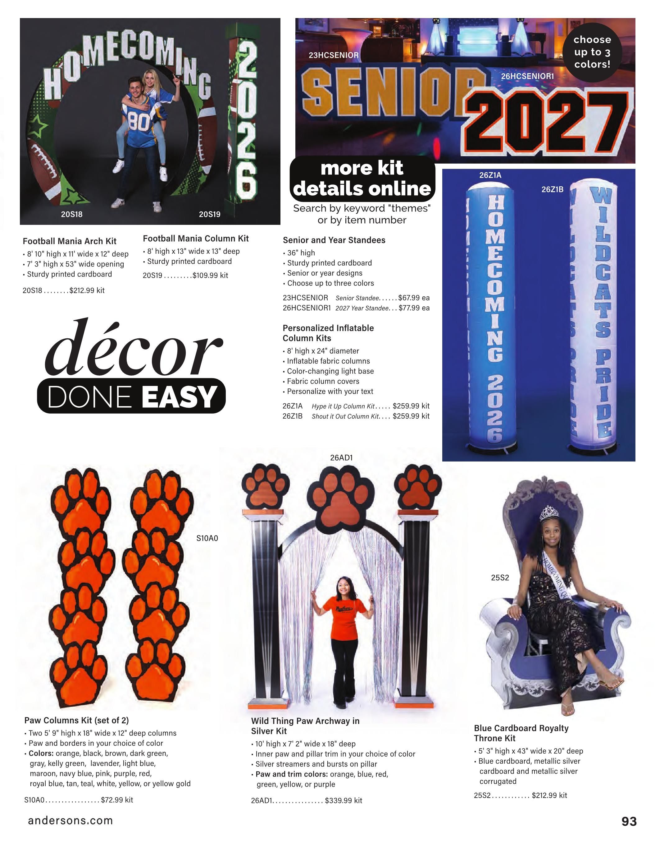 Anderson's School Events School Events 2026 Catalog Weekly Ad January 1 - December 31, 2026