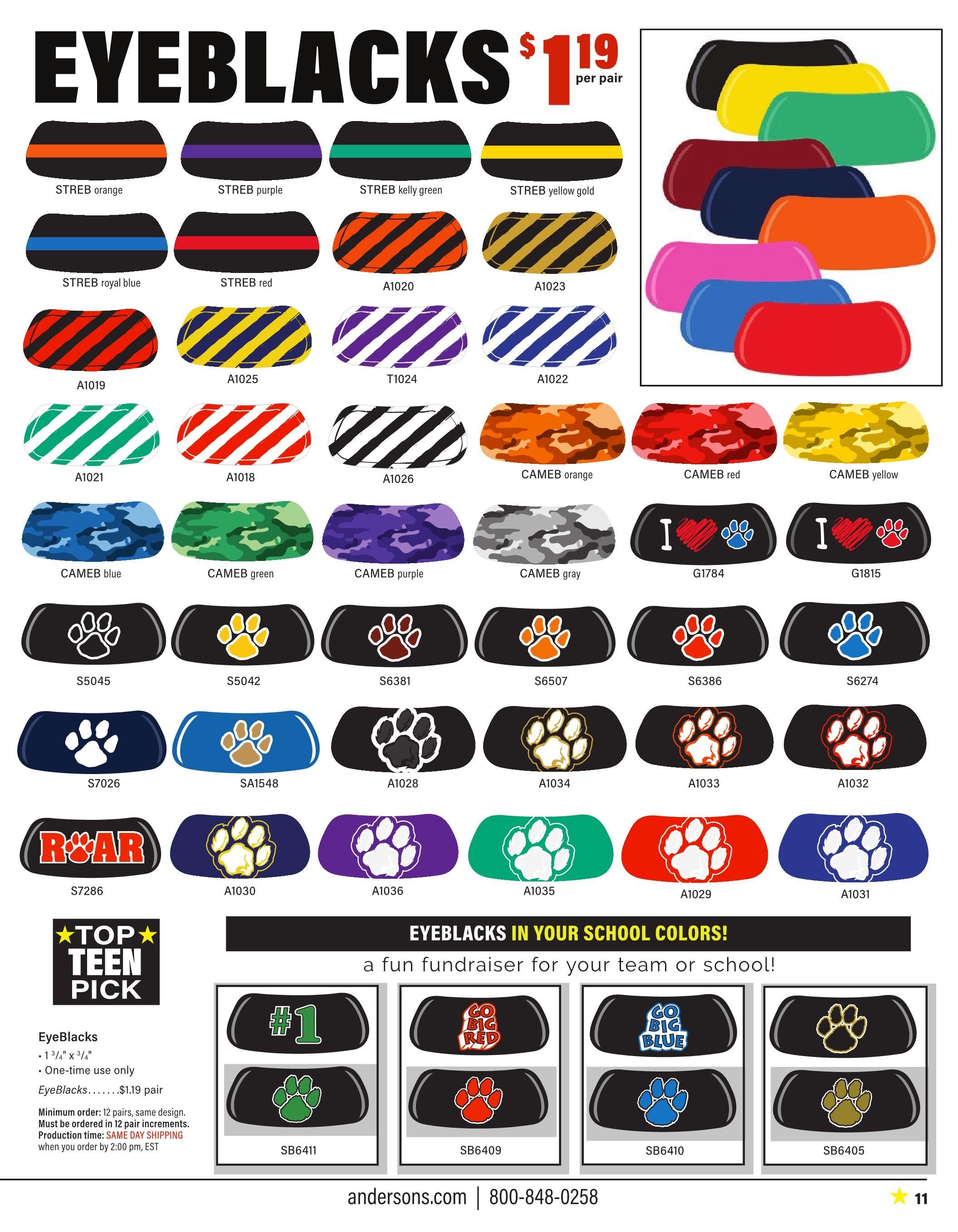 Anderson's School Events School Spirit 2026 Catalog Weekly Ad January 1 - December 31, 2026
