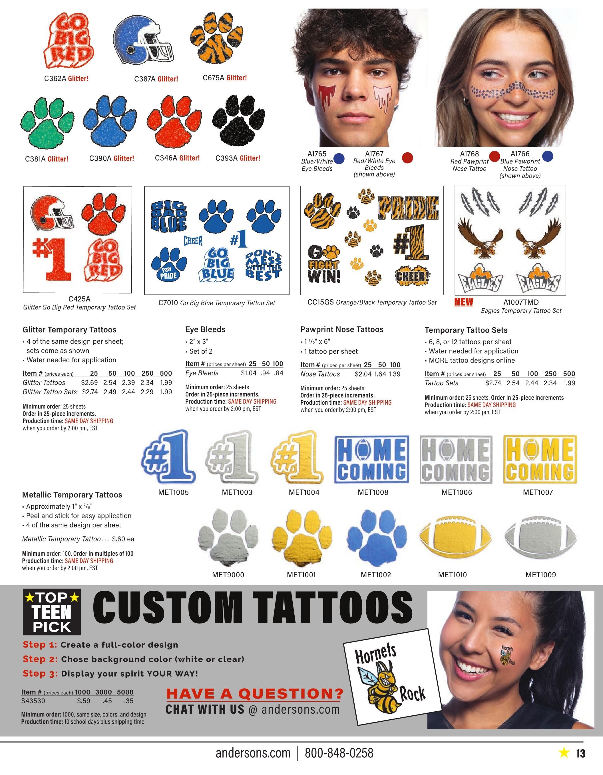 Anderson's School Events School Spirit 2026 Catalog Weekly Ad January 1 - December 31, 2026