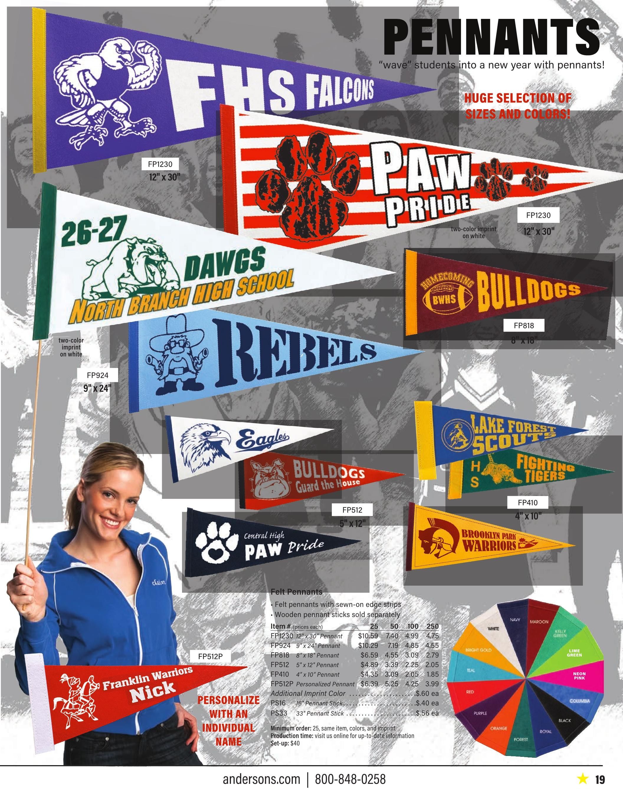 Anderson's School Events School Spirit 2026 Catalog Weekly Ad January 1 - December 31, 2026