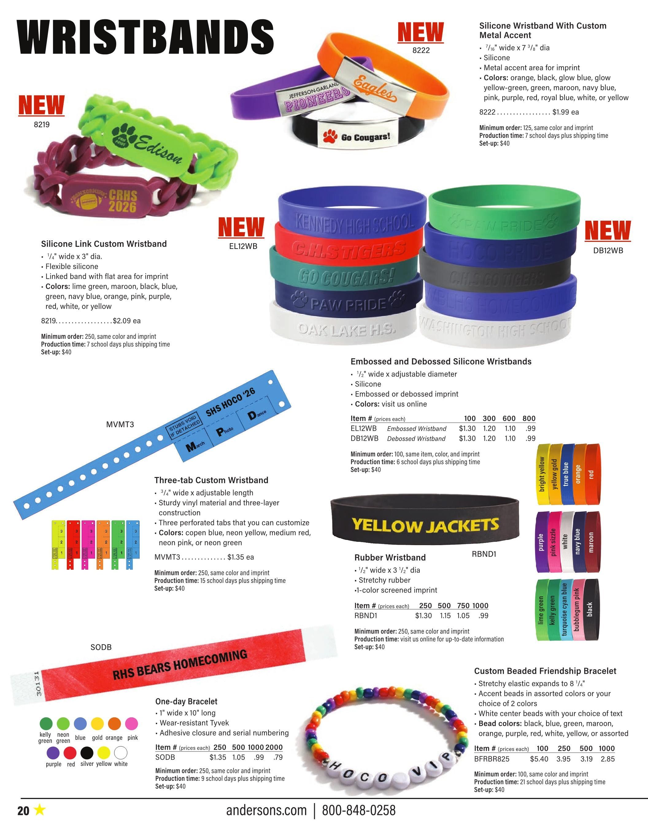 Anderson's School Events School Spirit 2026 Catalog Weekly Ad January 1 - December 31, 2026