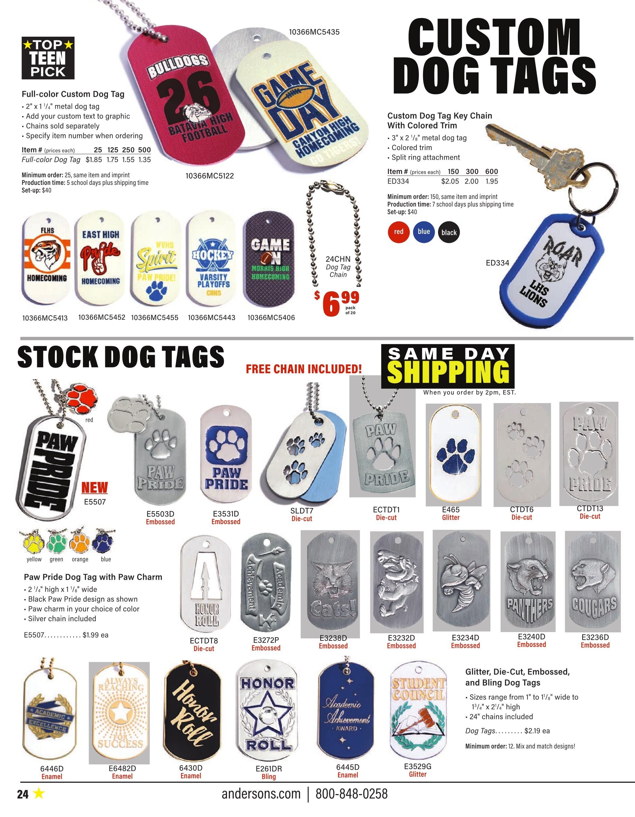 Anderson's School Events School Spirit 2026 Catalog Weekly Ad January 1 - December 31, 2026