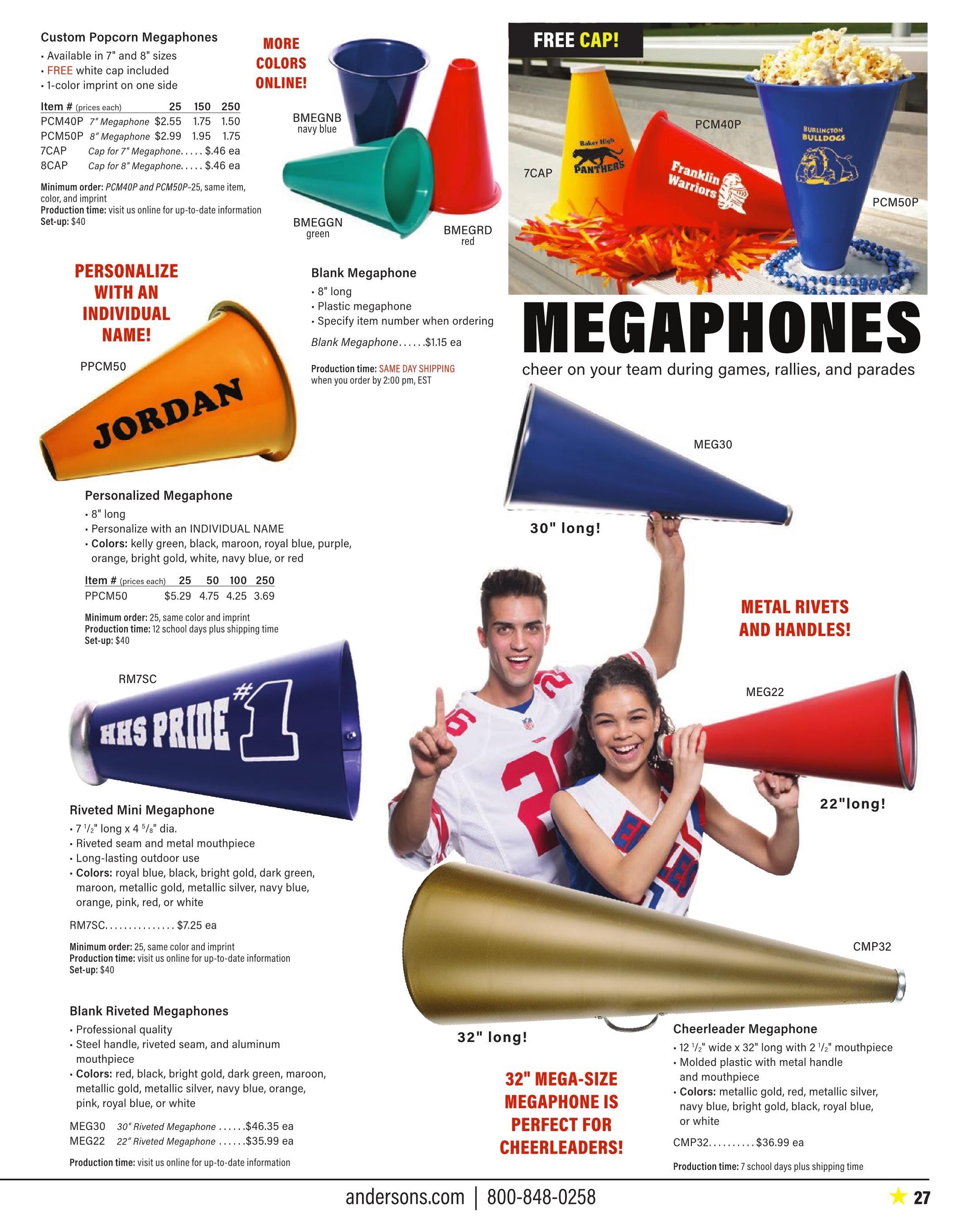 Anderson's School Events School Spirit 2026 Catalog Weekly Ad January 1 - December 31, 2026