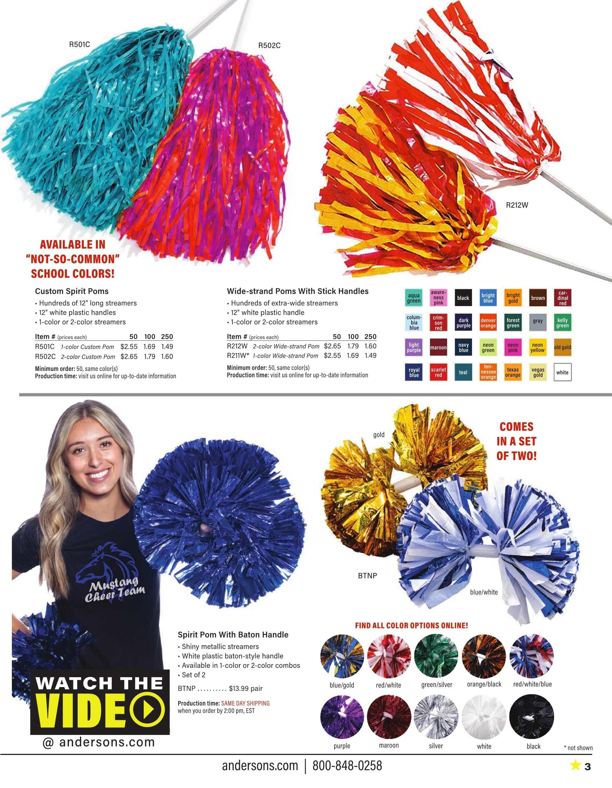 Anderson's School Events School Spirit 2026 Catalog Weekly Ad January 1 - December 31, 2026