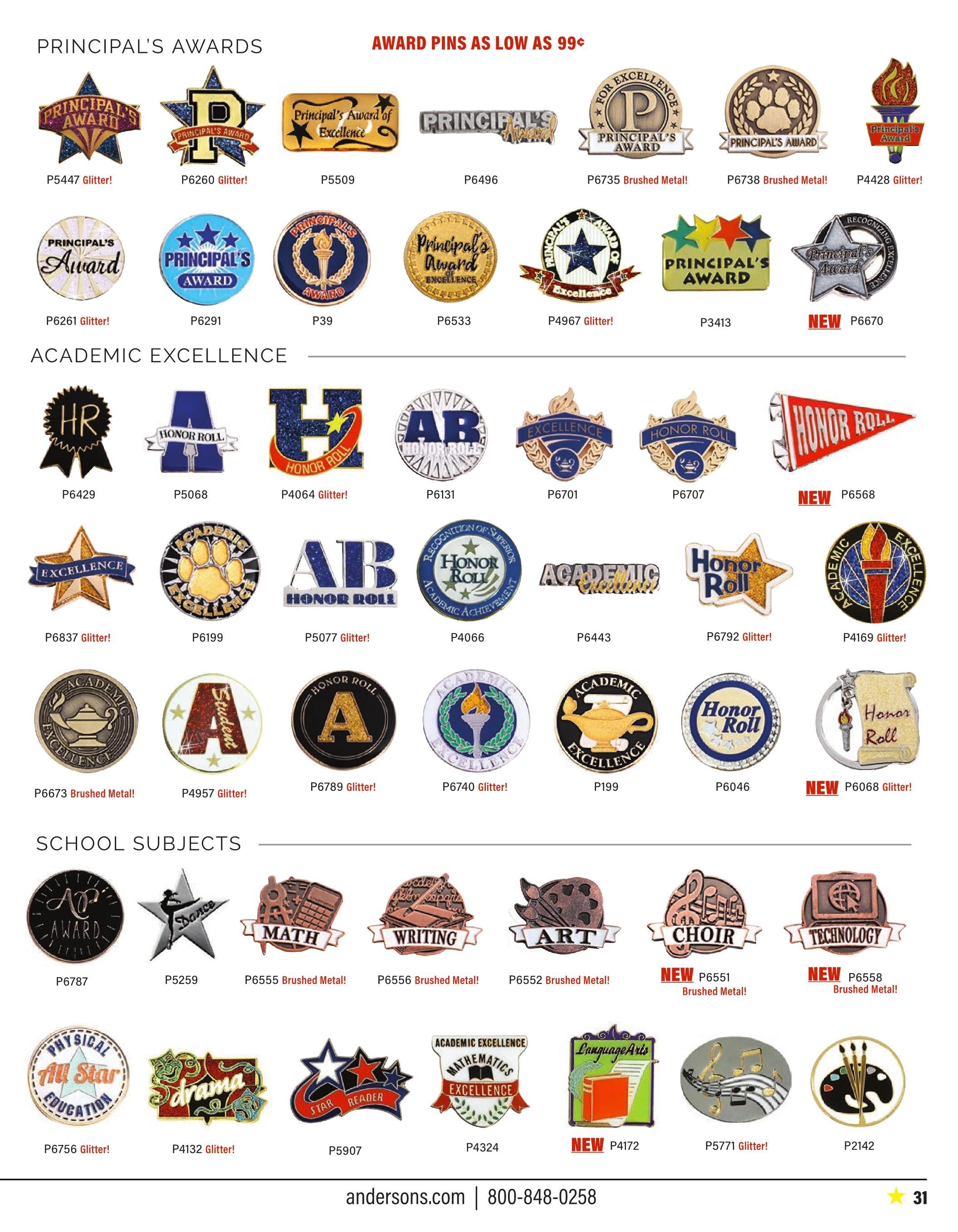 Anderson's School Events School Spirit 2026 Catalog Weekly Ad January 1 - December 31, 2026