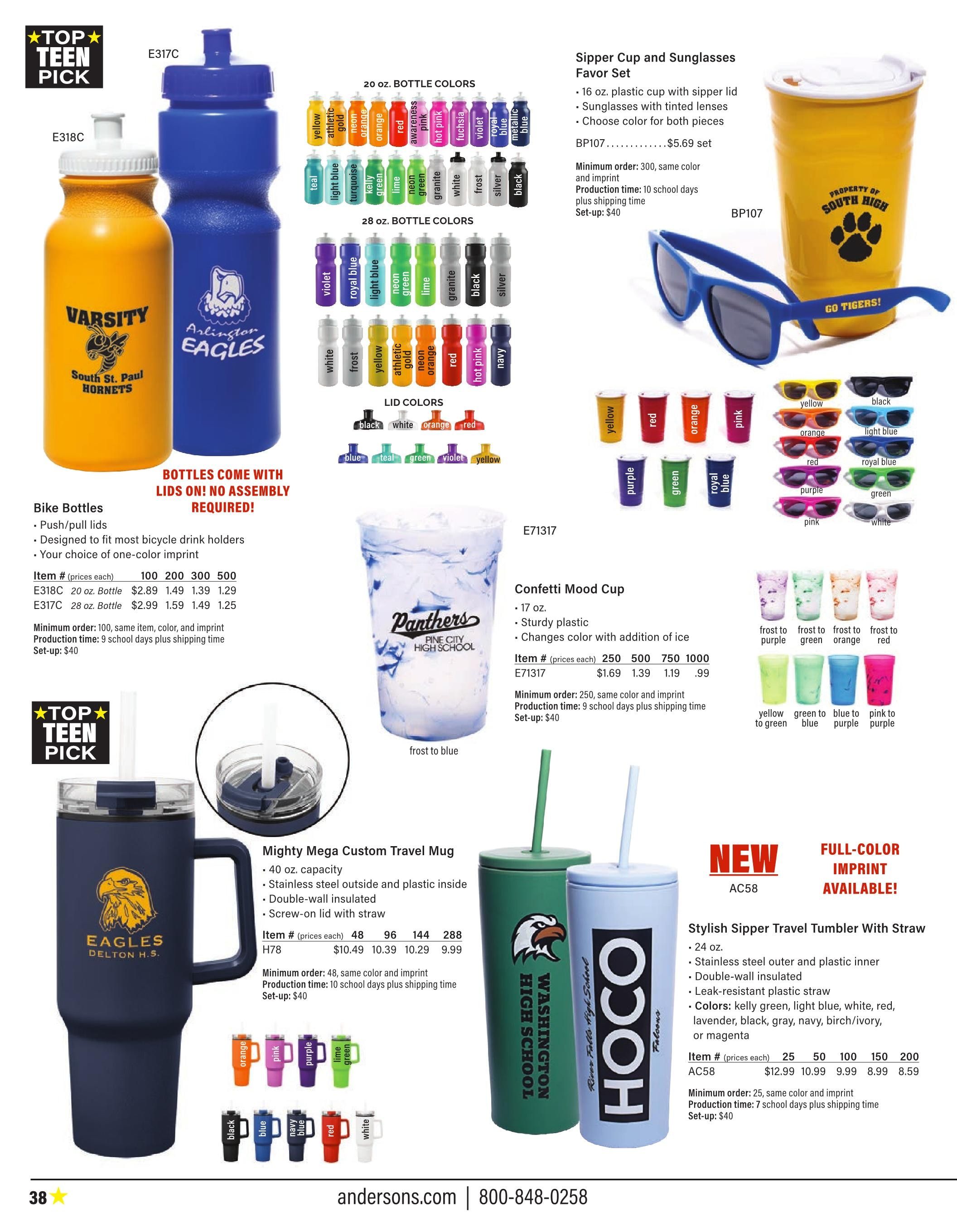 Anderson's School Events School Spirit 2026 Catalog Weekly Ad January 1 - December 31, 2026