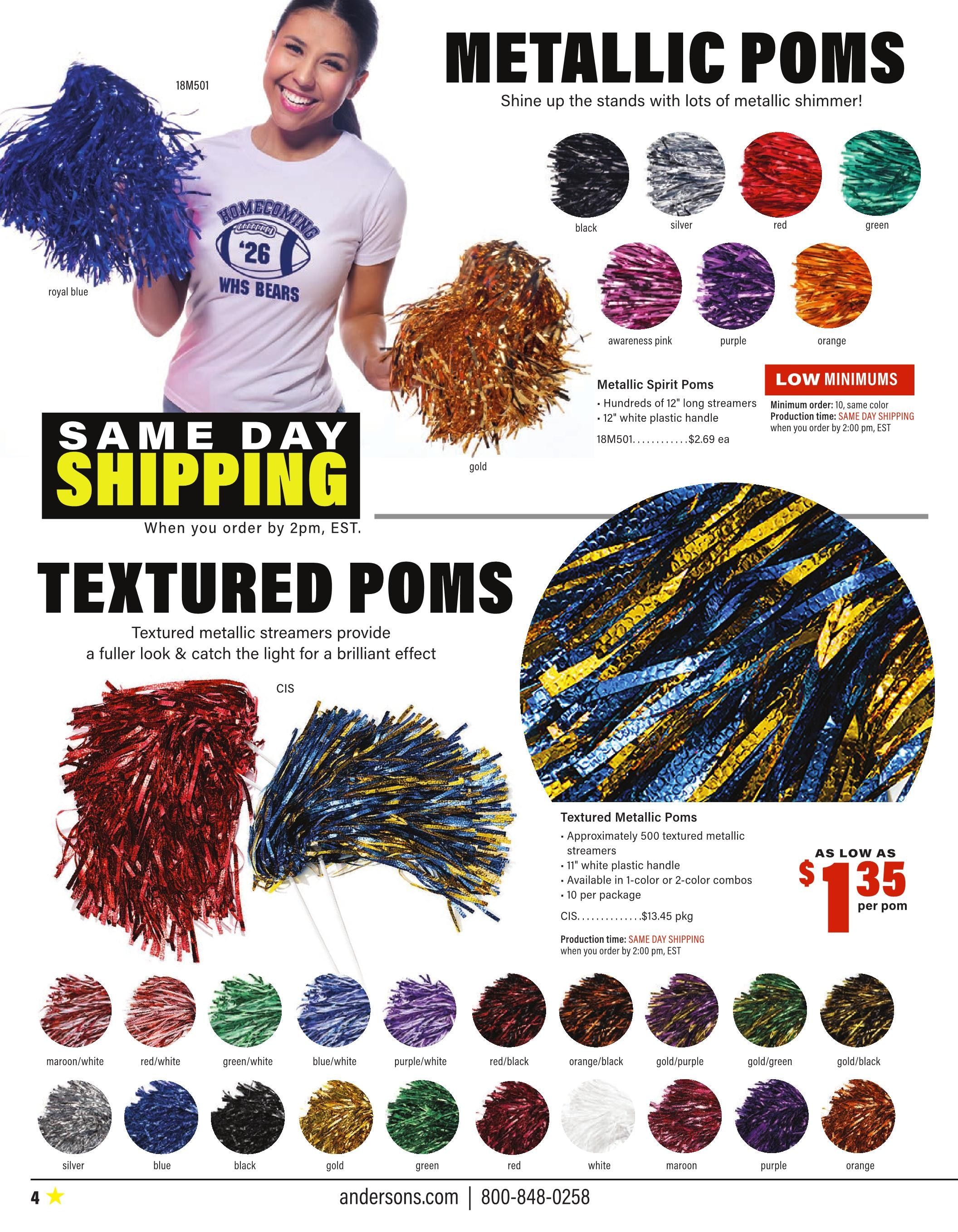Anderson's School Events School Spirit 2026 Catalog Weekly Ad January 1 - December 31, 2026