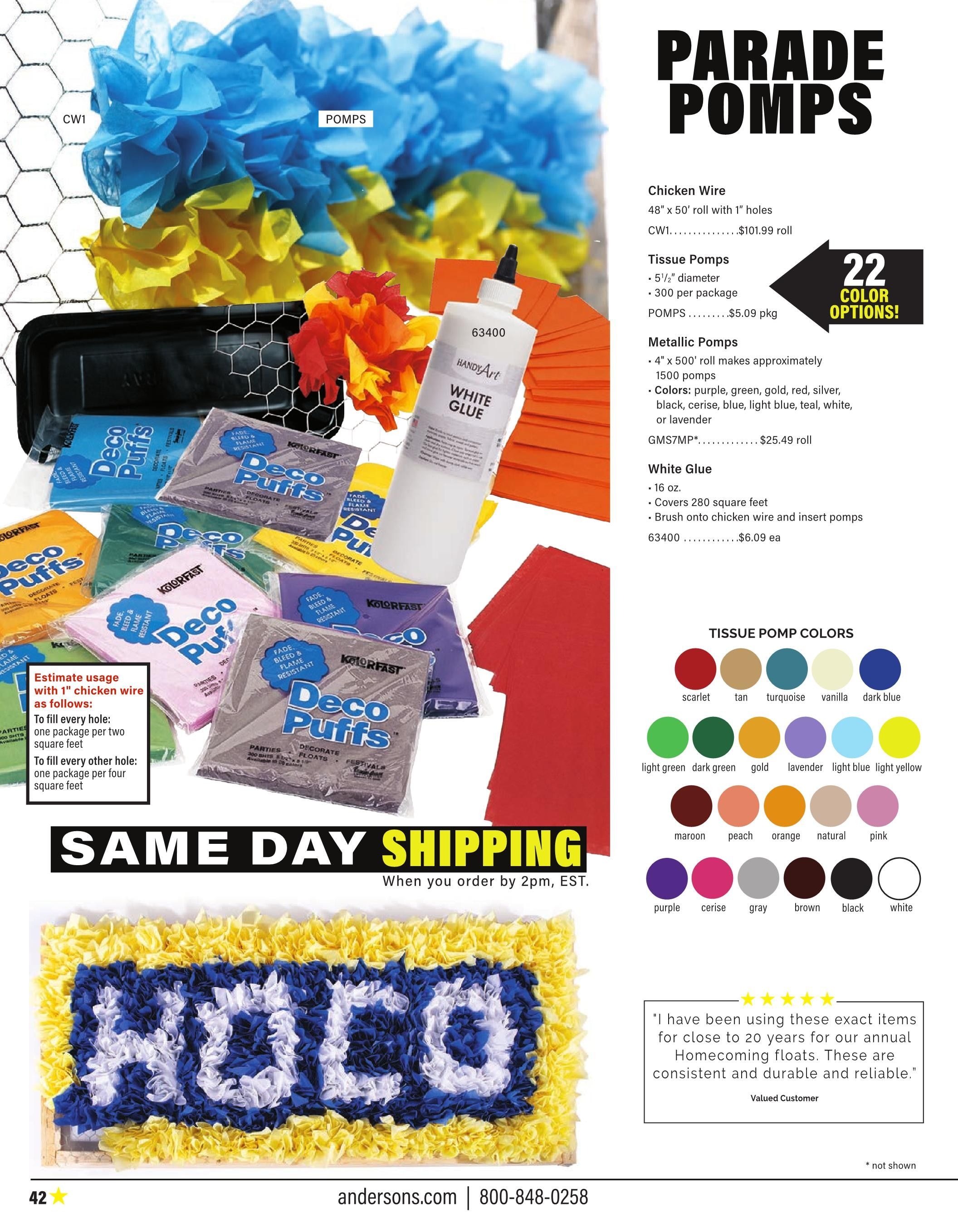 Anderson's School Events School Spirit 2026 Catalog Weekly Ad January 1 - December 31, 2026