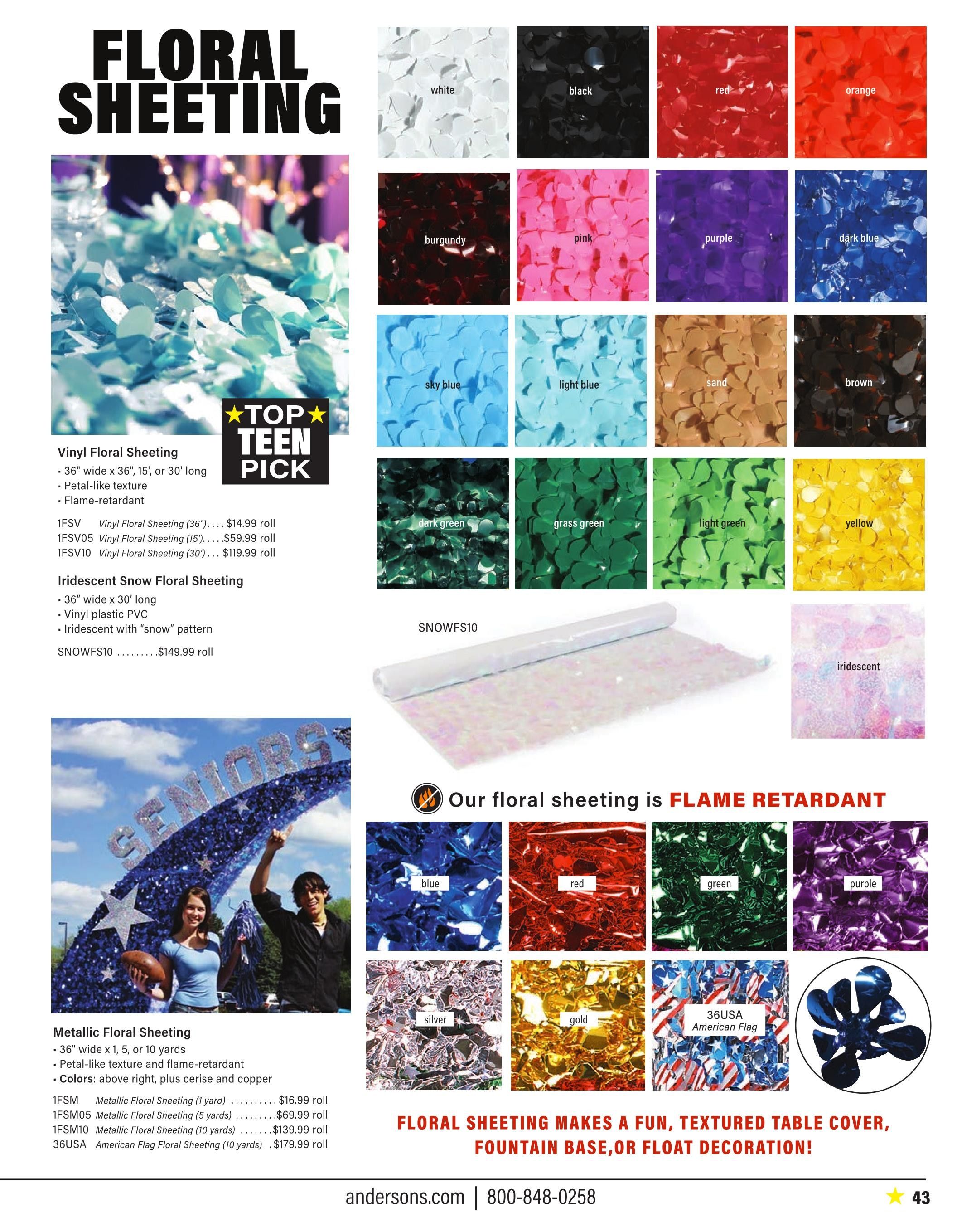 Anderson's School Events School Spirit 2026 Catalog Weekly Ad January 1 - December 31, 2026