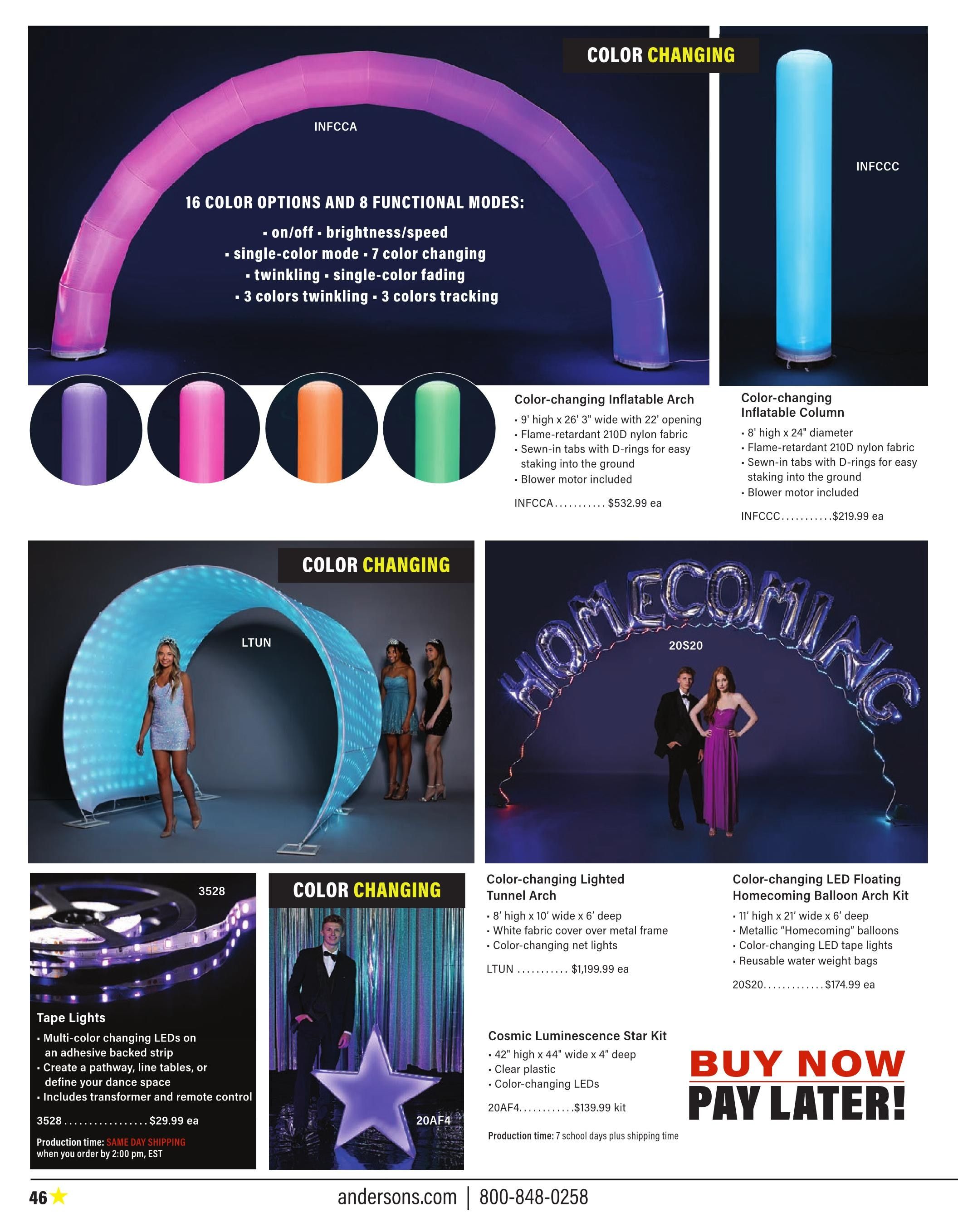 Anderson's School Events School Spirit 2026 Catalog Weekly Ad January 1 - December 31, 2026