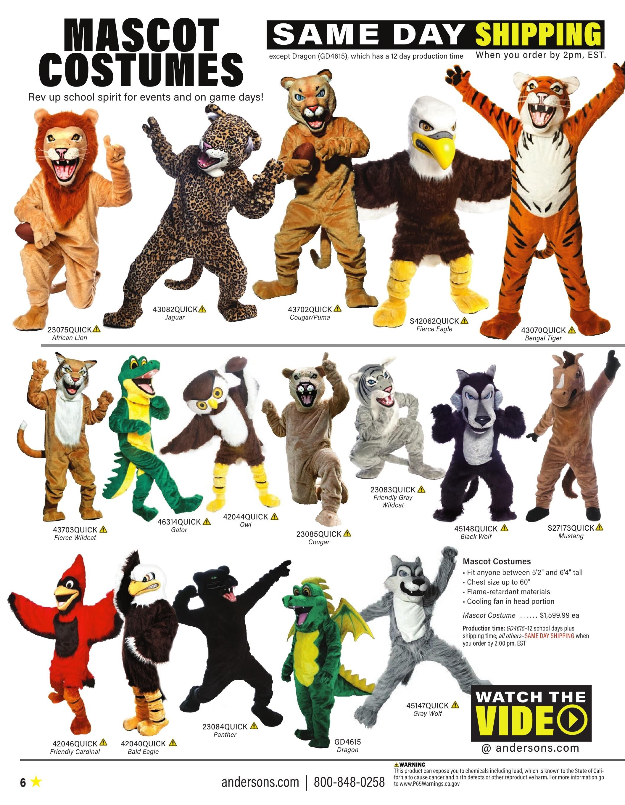Anderson's School Events School Spirit 2026 Catalog Weekly Ad January 1 - December 31, 2026