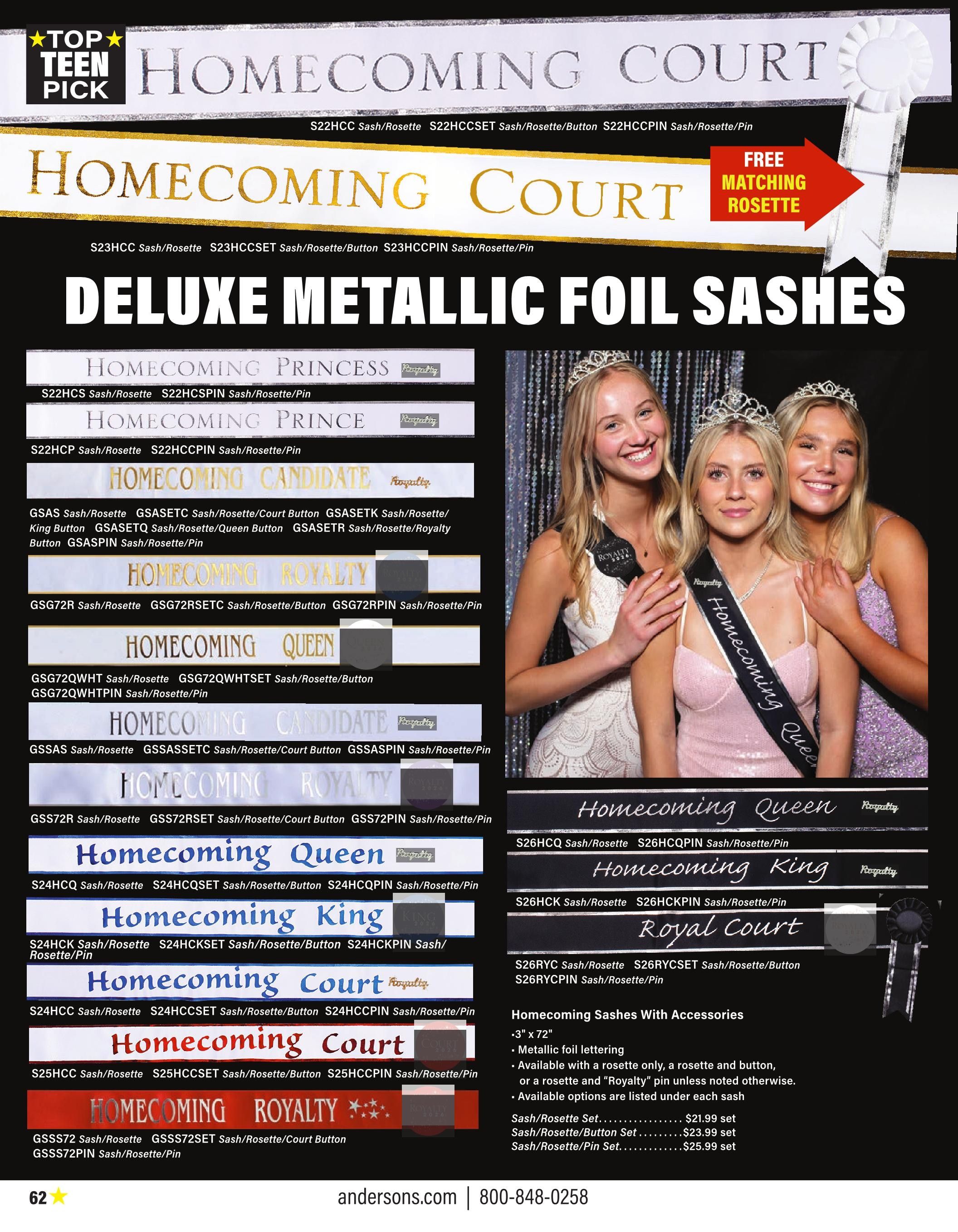 Anderson's School Events School Spirit 2026 Catalog Weekly Ad January 1 - December 31, 2026