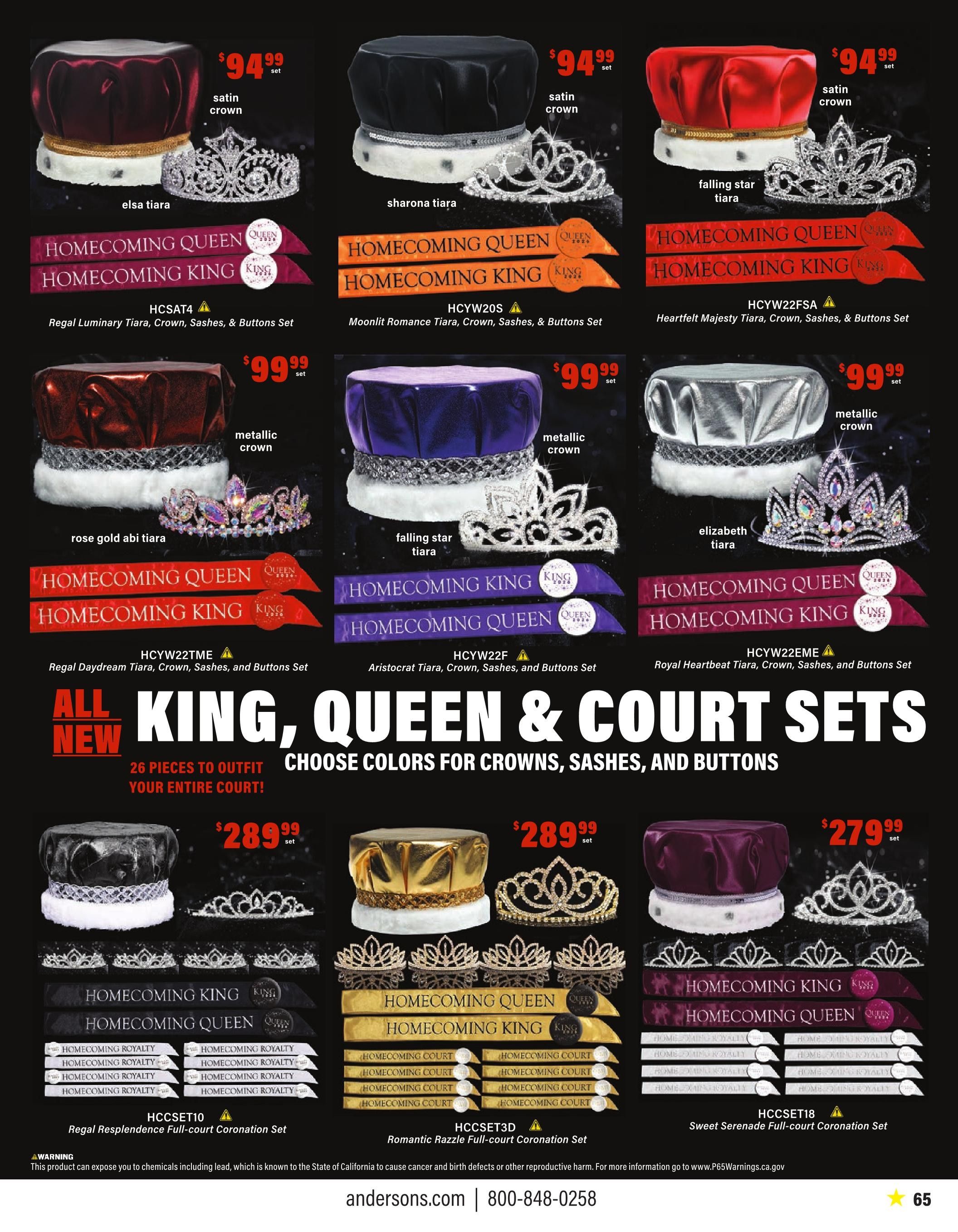 Anderson's School Events School Spirit 2026 Catalog Weekly Ad January 1 - December 31, 2026