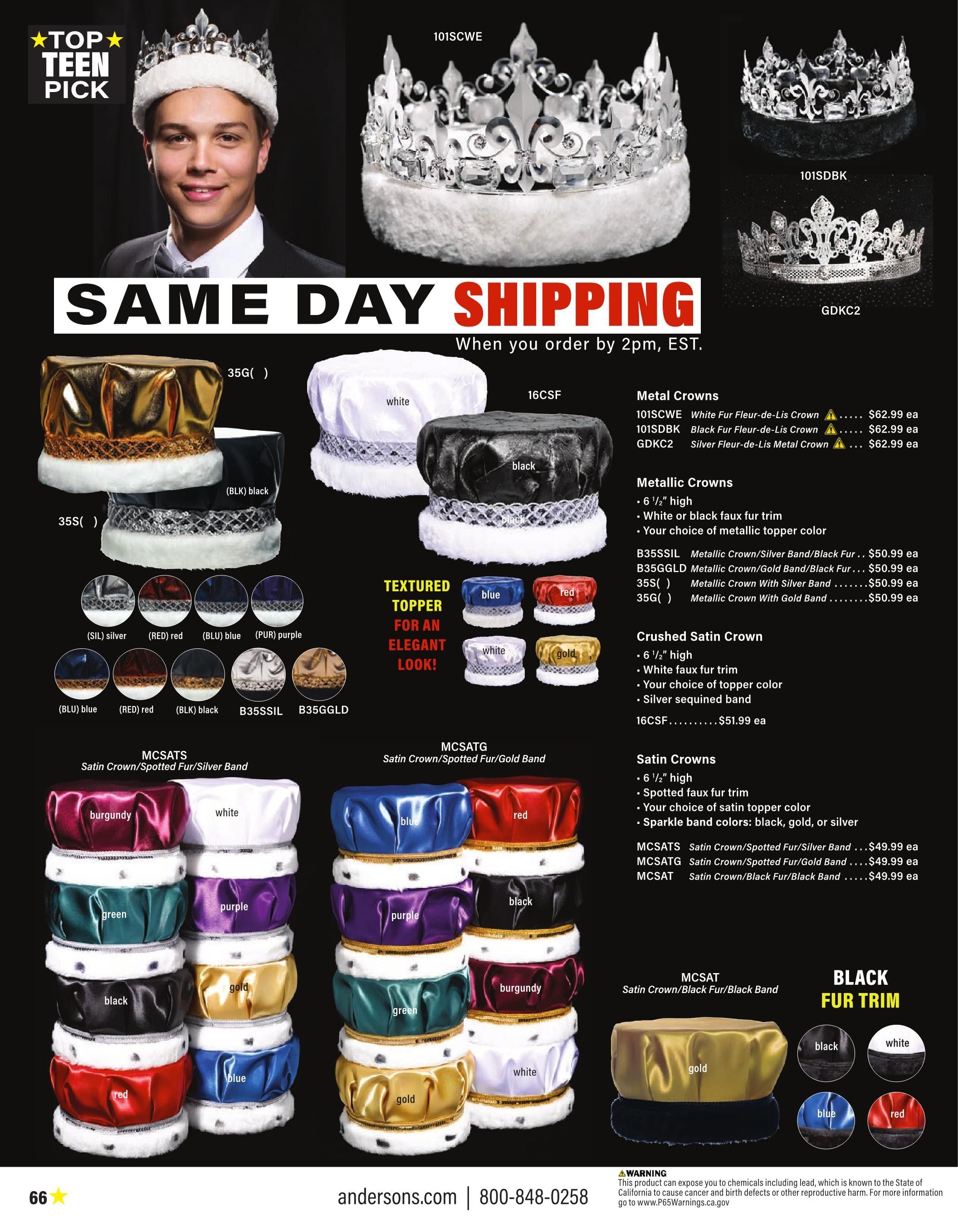 Anderson's School Events School Spirit 2026 Catalog Weekly Ad January 1 - December 31, 2026