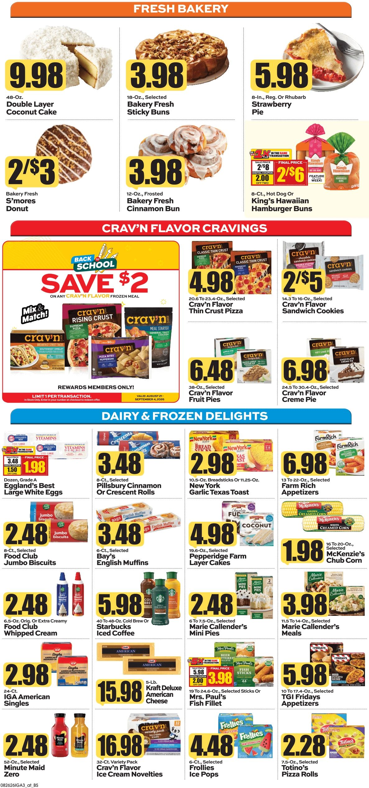 Ken's IGA Weekly Ad August 24 - 30, 2026