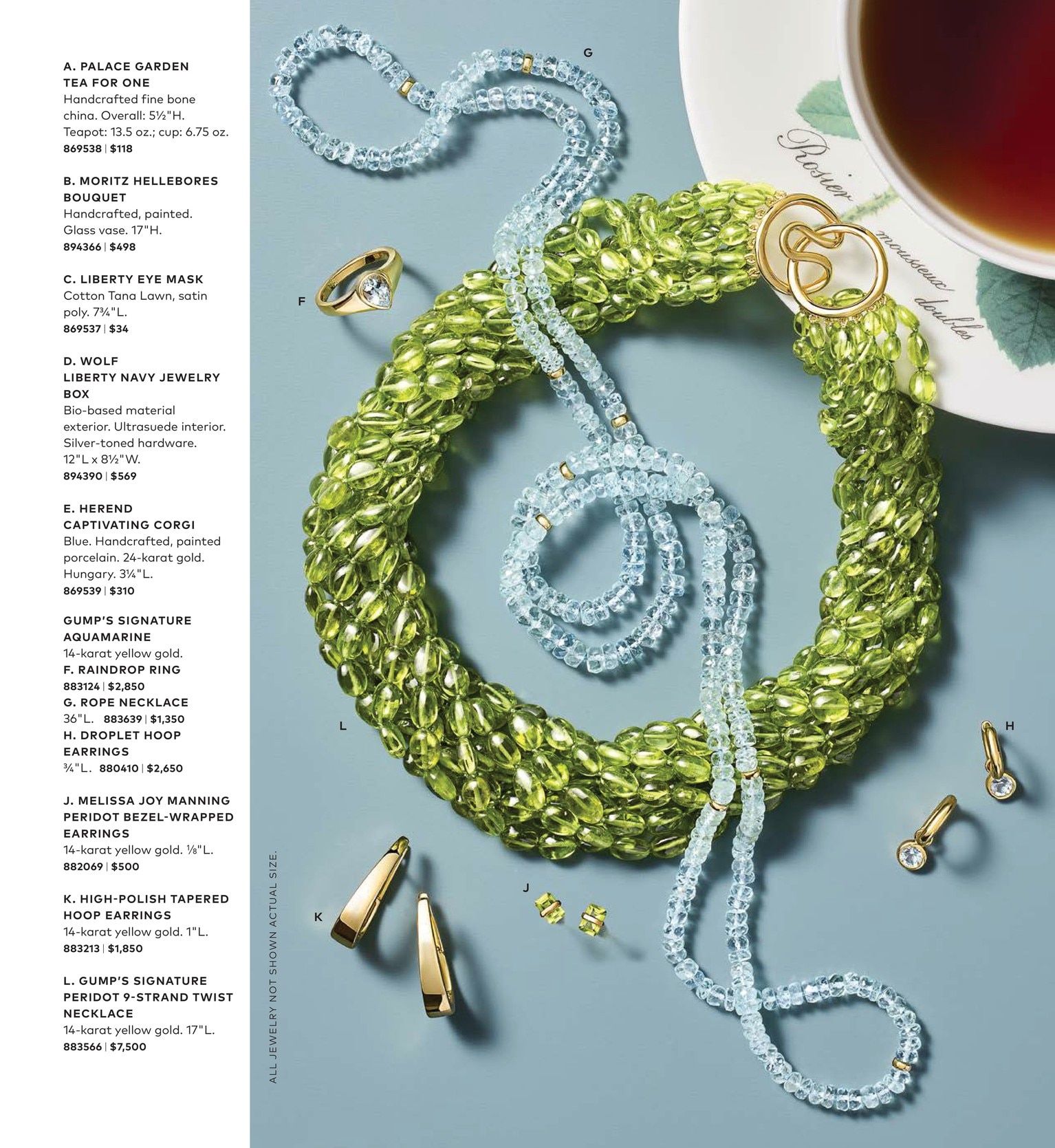 Gump's Fall Catalog Weekly Ad July 1 - November 30, 2026