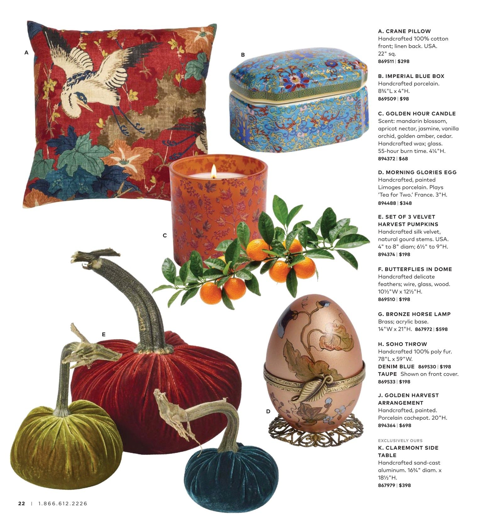 Gump's Fall Catalog Weekly Ad July 1 - November 30, 2026