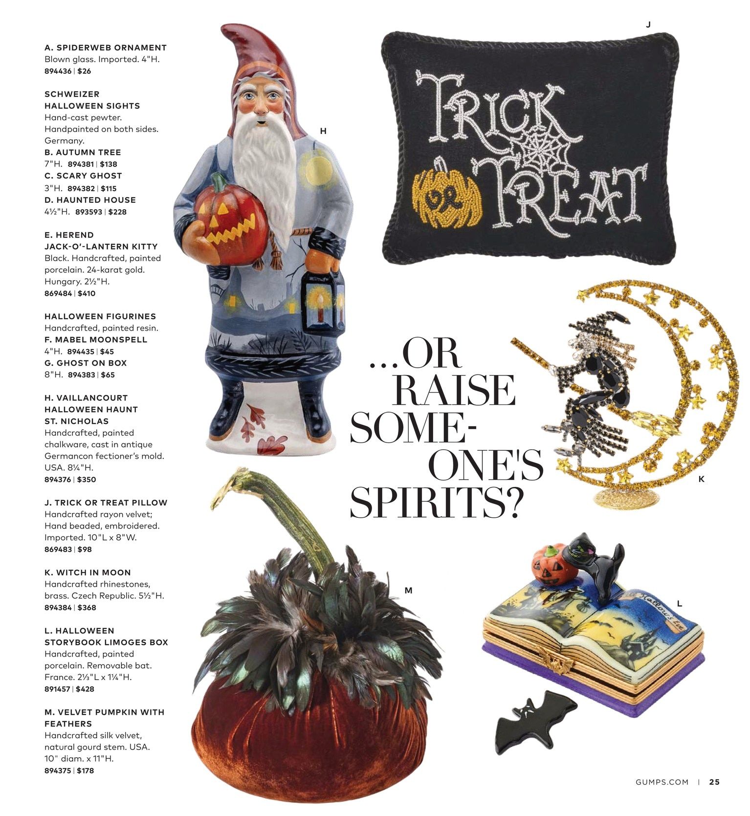 Gump's Fall Catalog Weekly Ad July 1 - November 30, 2026