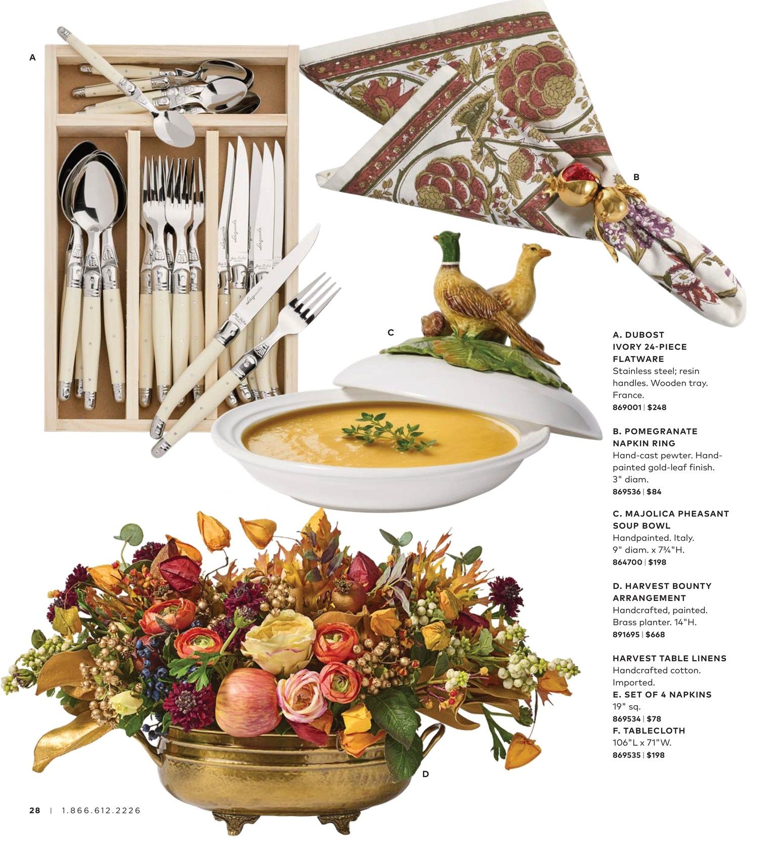 Gump's Fall Catalog Weekly Ad July 1 - November 30, 2026