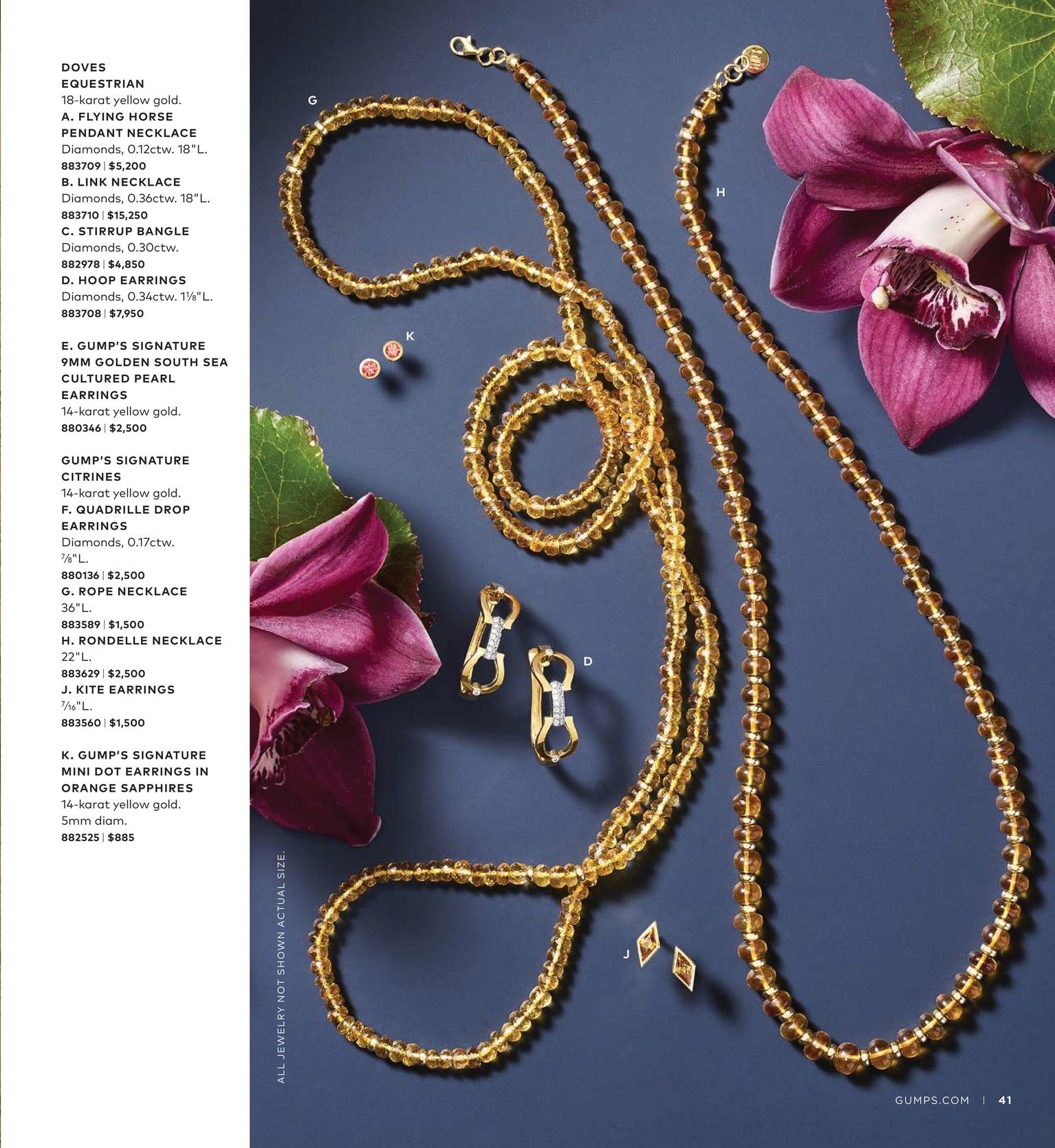 Gump's Fall Catalog Weekly Ad July 1 - November 30, 2026
