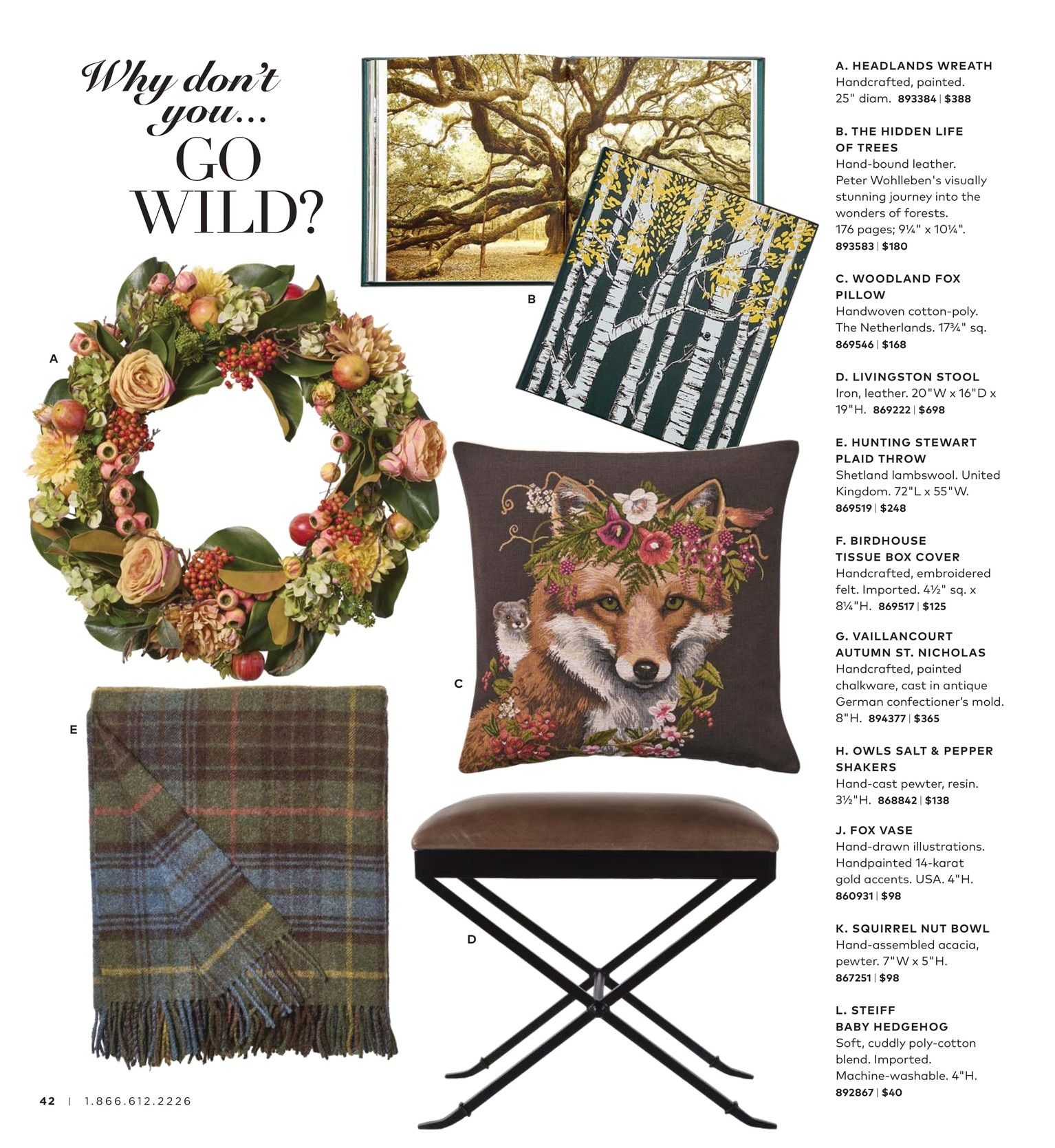 Gump's Fall Catalog Weekly Ad July 1 - November 30, 2026