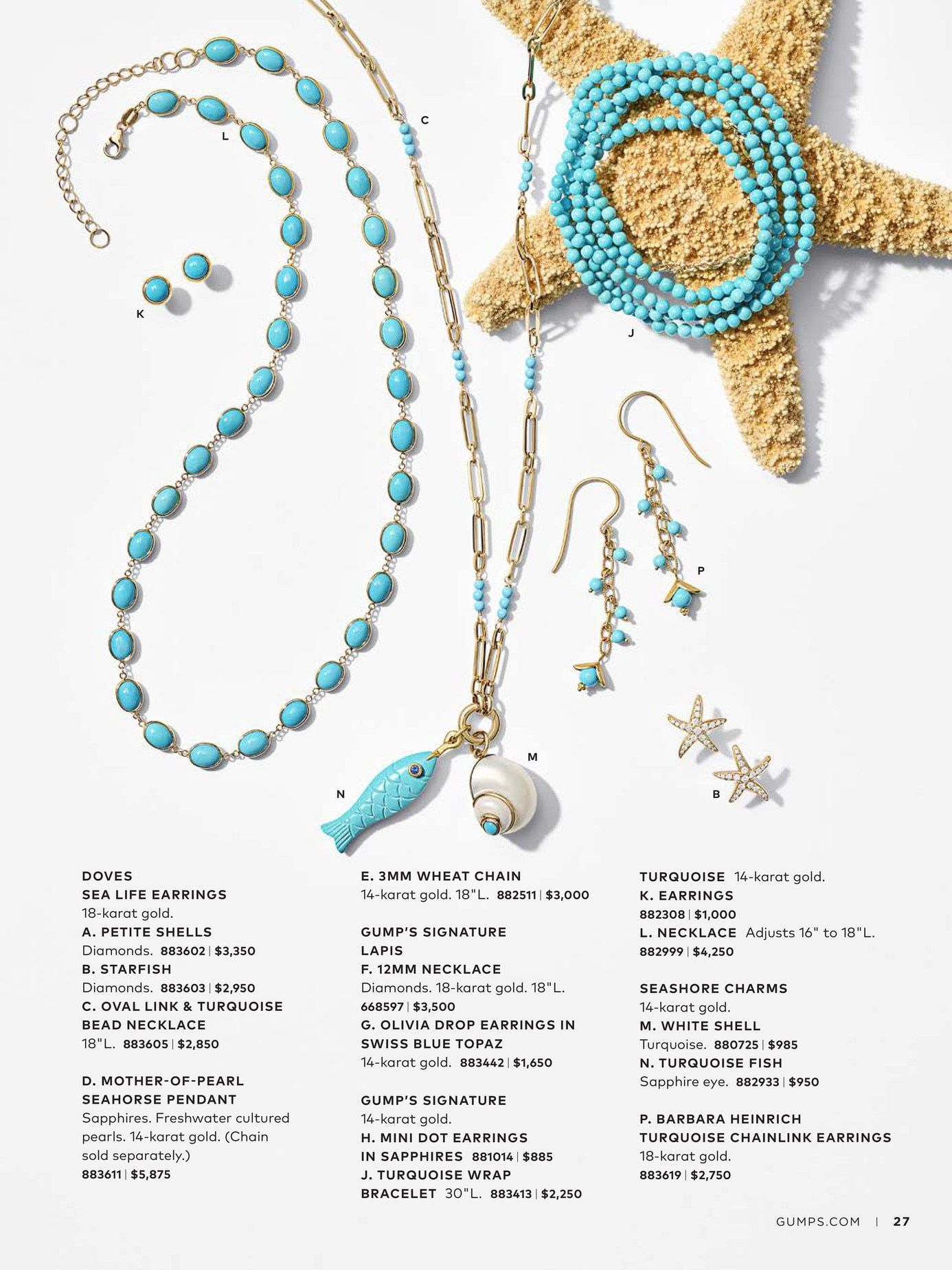 Gump's Summer Catalog Weekly Ad April 1 - August 31, 2026