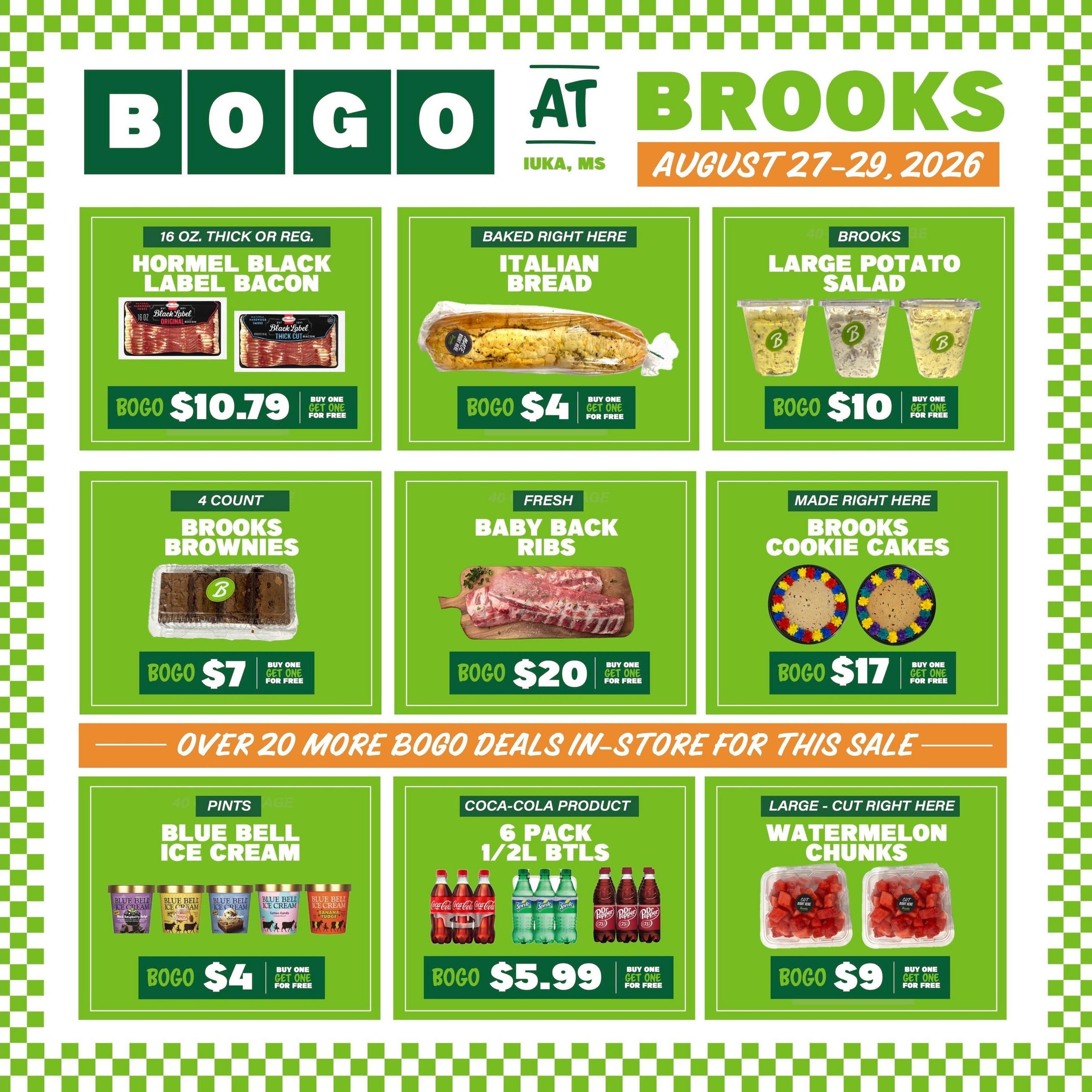 Brooks Grocery Weekly Ad August 19 - 25, 2026