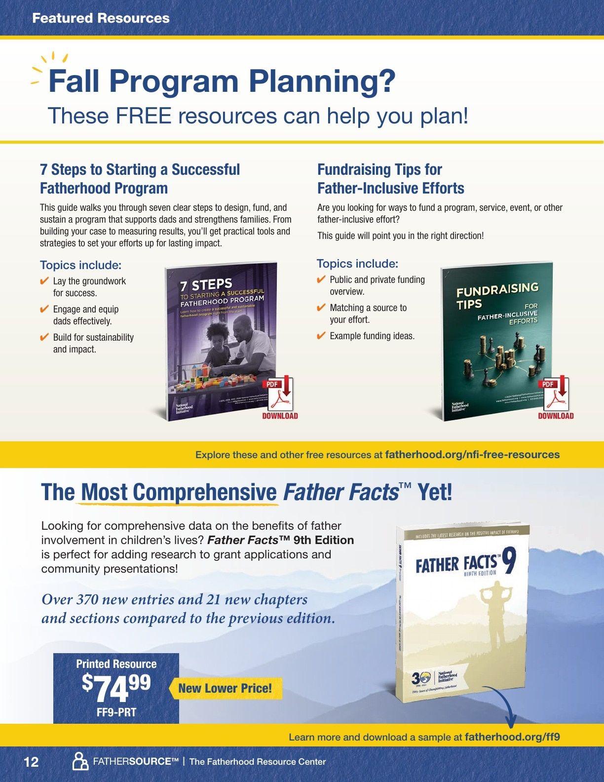 FatherSource Fall 2026 Catalog Weekly Ad August 1 - December 31, 2026