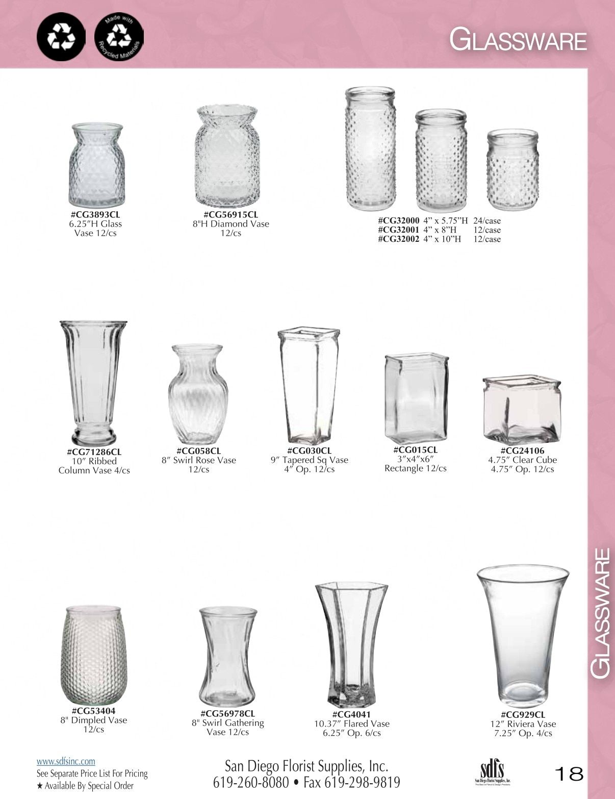 San Diego Florist Supply Catalog Weekly Ad January 1 - December 31, 2026