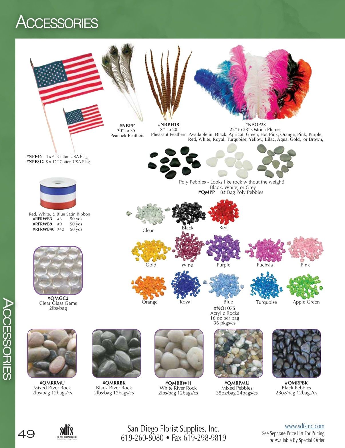 San Diego Florist Supply Catalog Weekly Ad January 1 - December 31, 2026