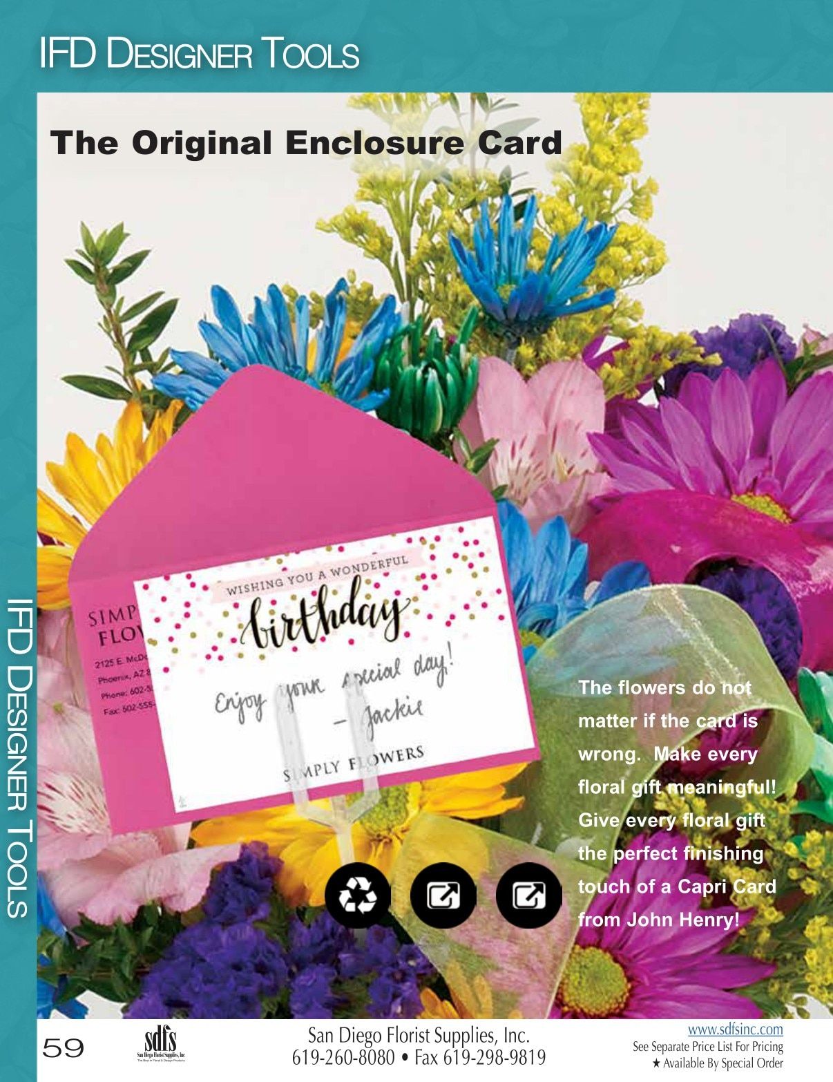San Diego Florist Supply Catalog Weekly Ad January 1 - December 31, 2026