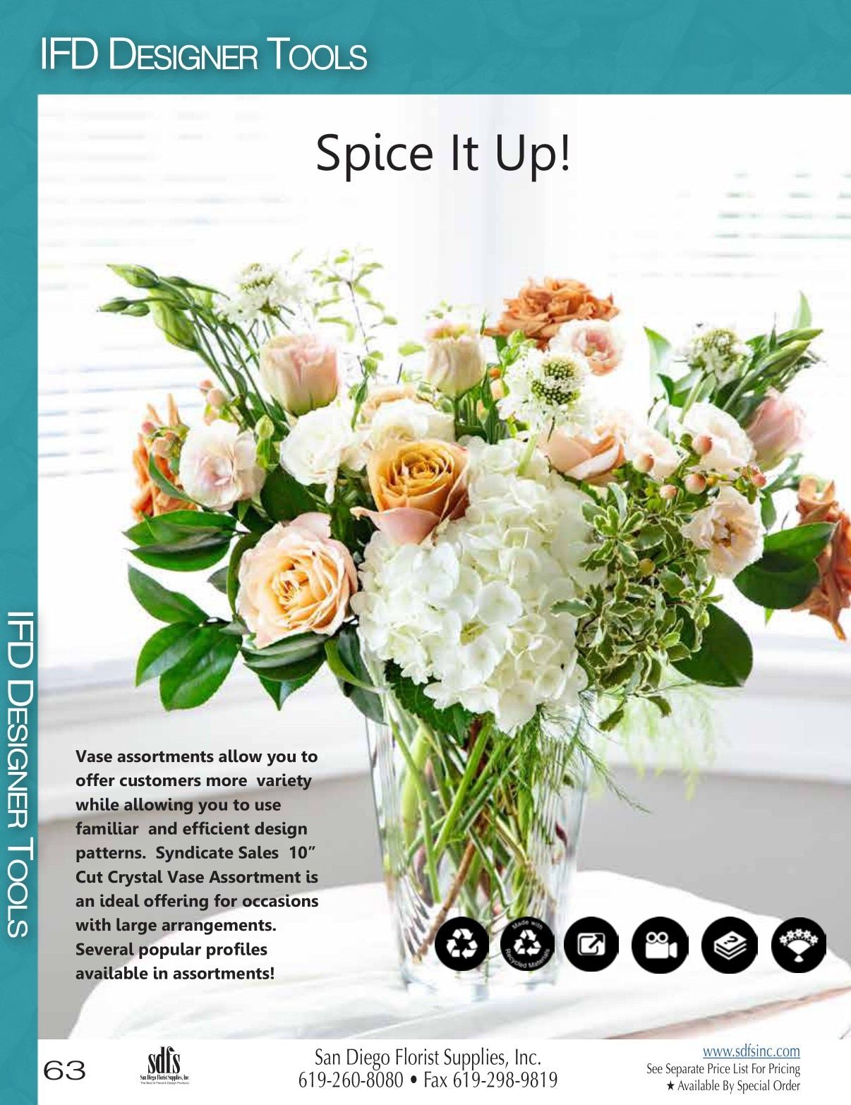San Diego Florist Supply Catalog Weekly Ad January 1 - December 31, 2026