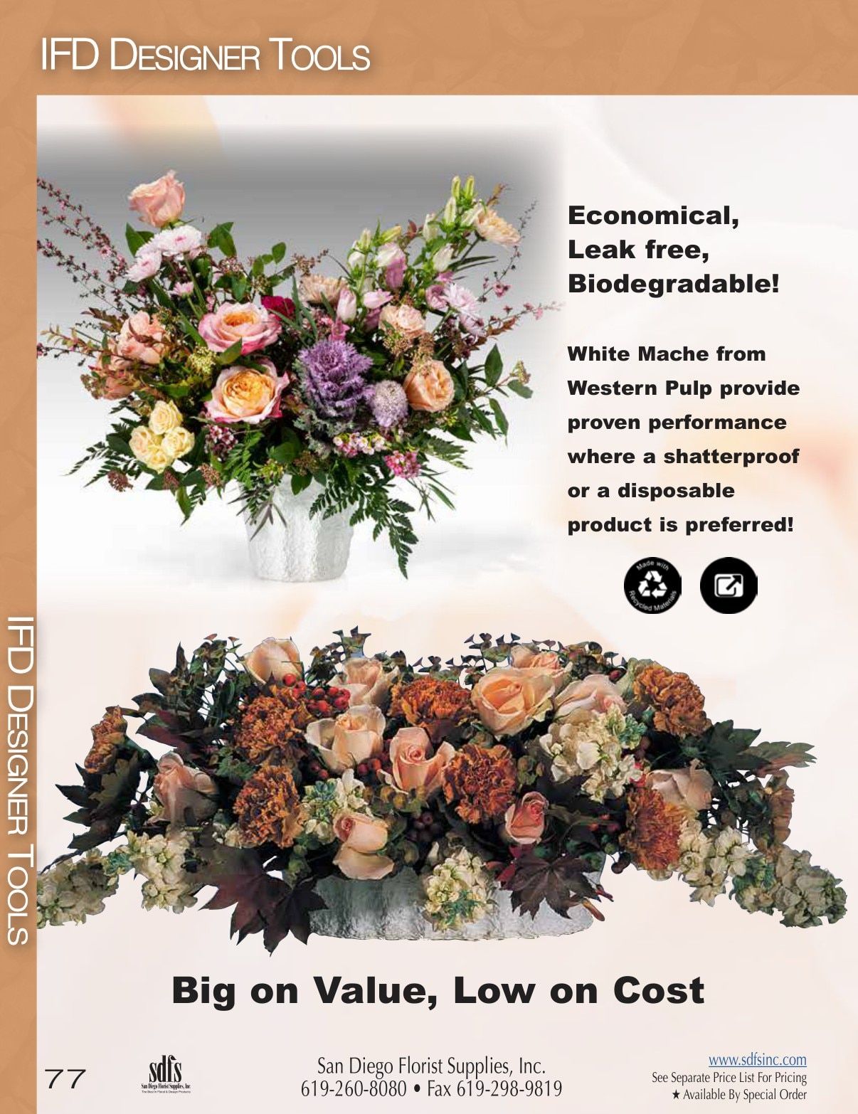 San Diego Florist Supply Catalog Weekly Ad January 1 - December 31, 2026