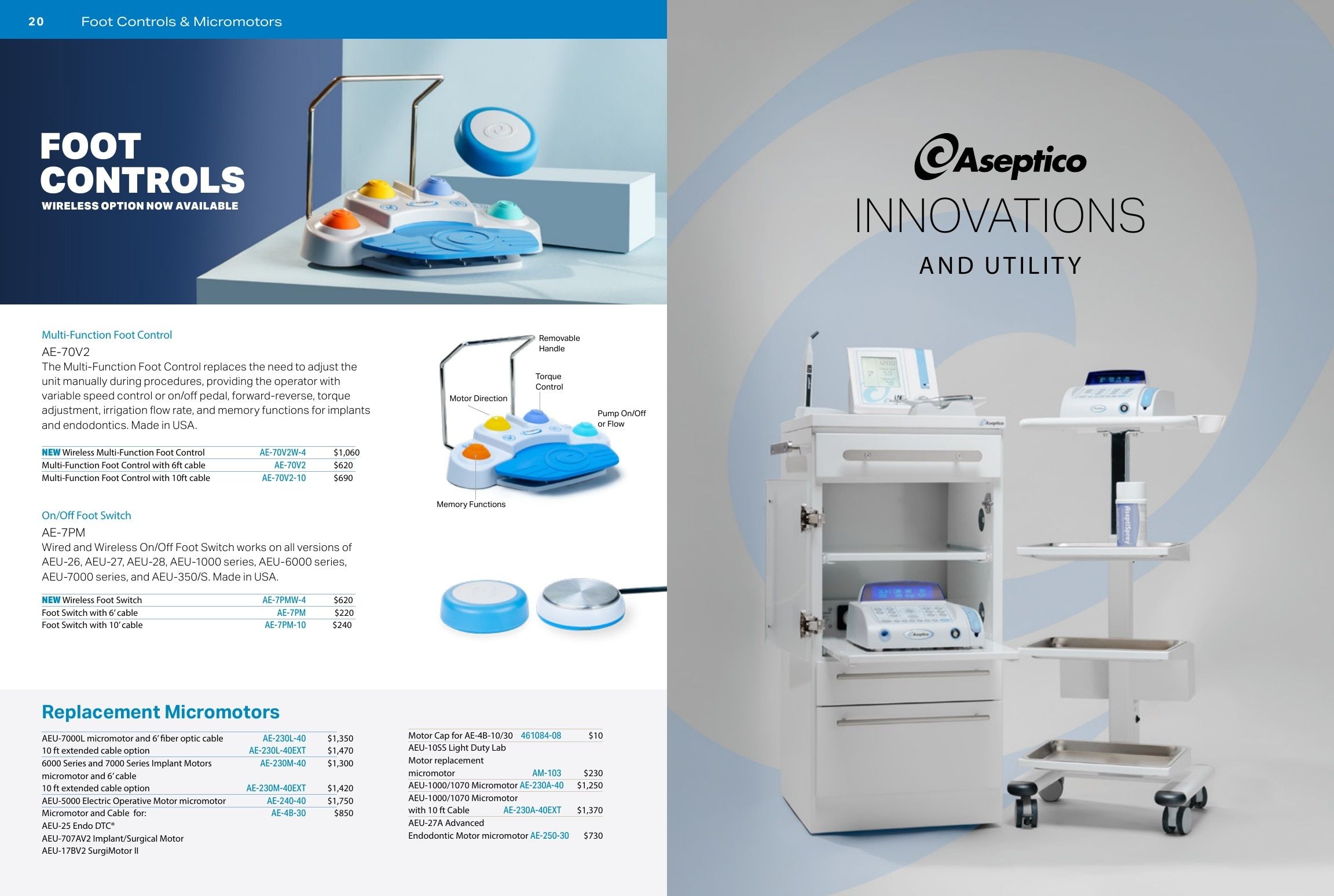 Aseptico Dental Catalog Weekly Ad January 1 - December 31, 2026