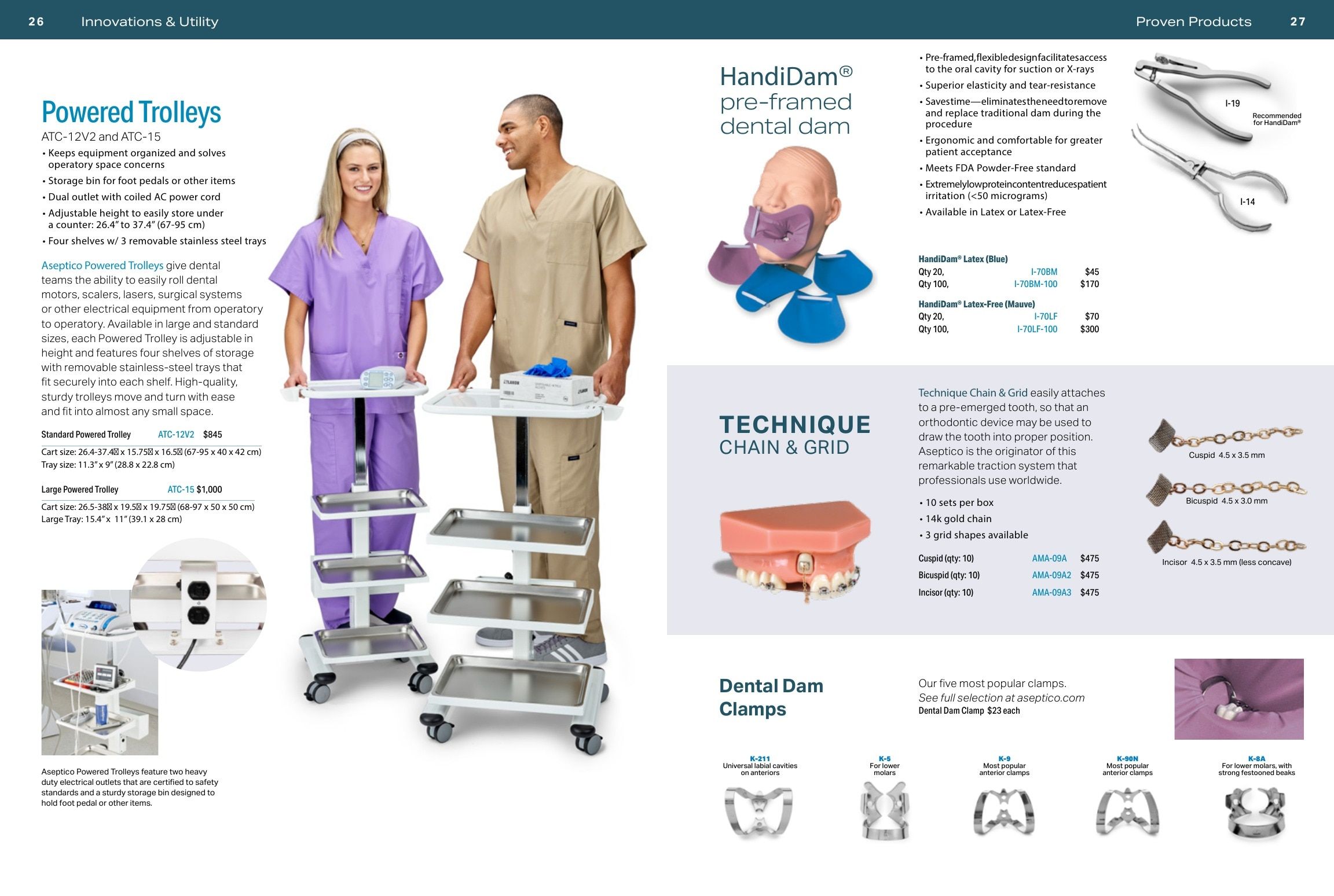 Aseptico Dental Catalog Weekly Ad January 1 - December 31, 2026
