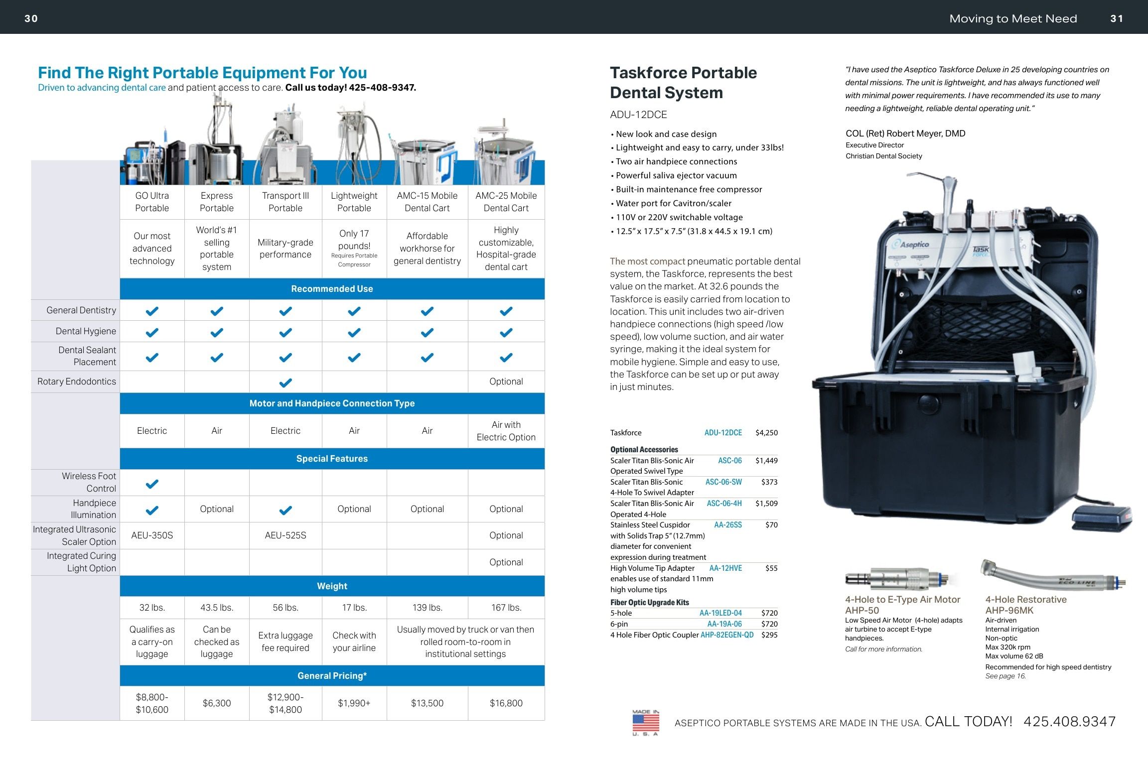Aseptico Dental Catalog Weekly Ad January 1 - December 31, 2026