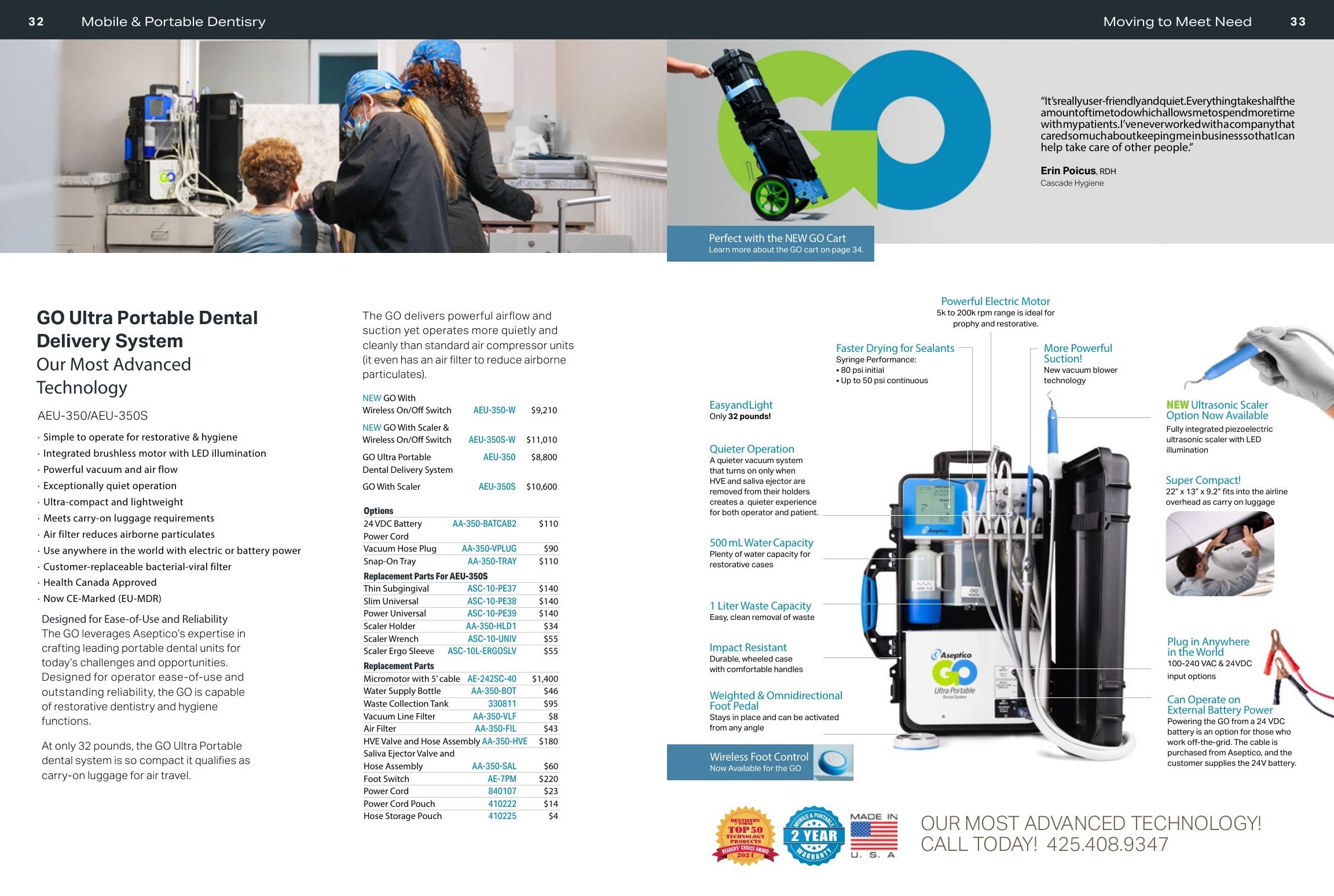 Aseptico Dental Catalog Weekly Ad January 1 - December 31, 2026