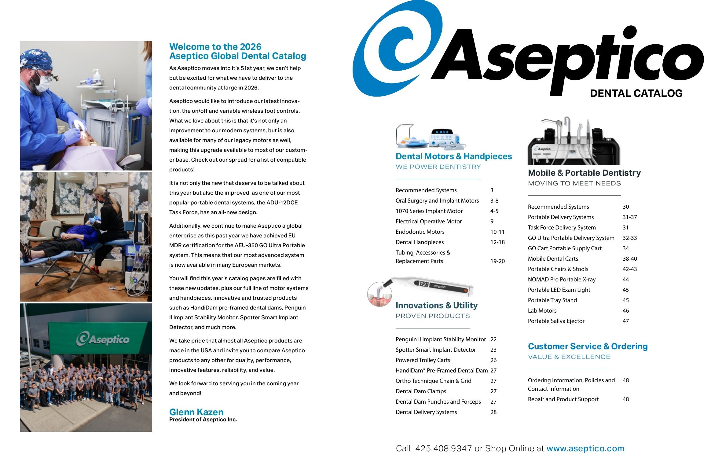 Aseptico Dental Catalog Weekly Ad January 1 - December 31, 2026