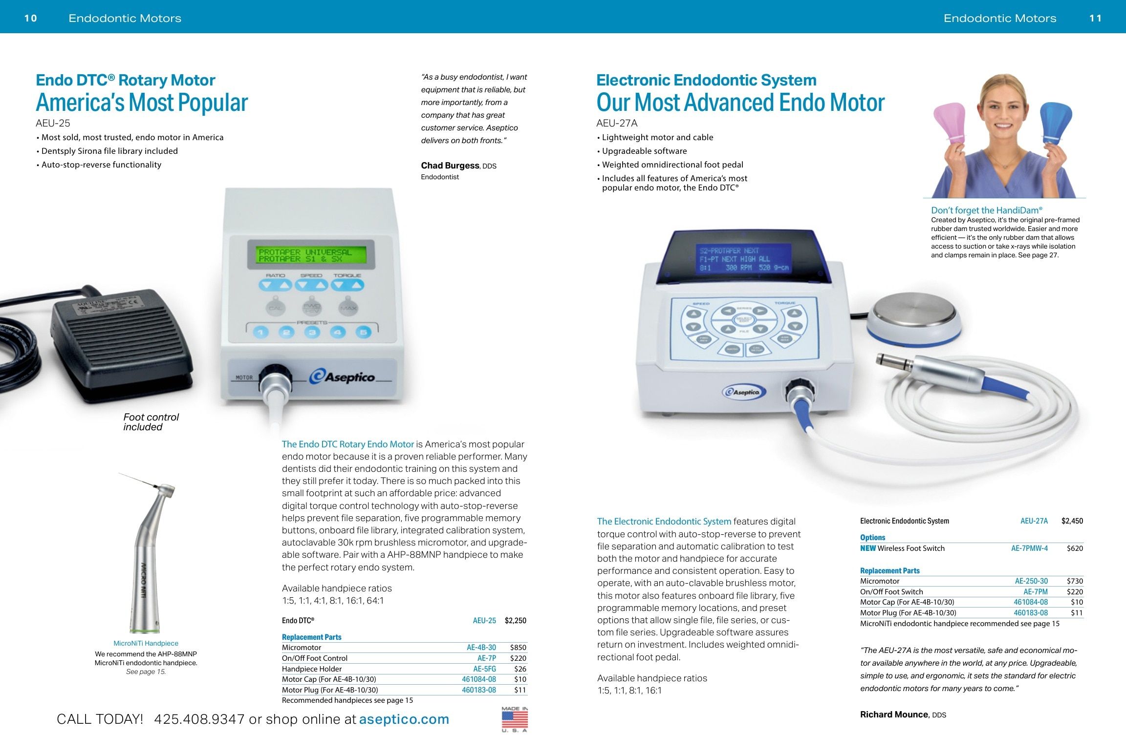 Aseptico Dental Catalog Weekly Ad January 1 - December 31, 2026