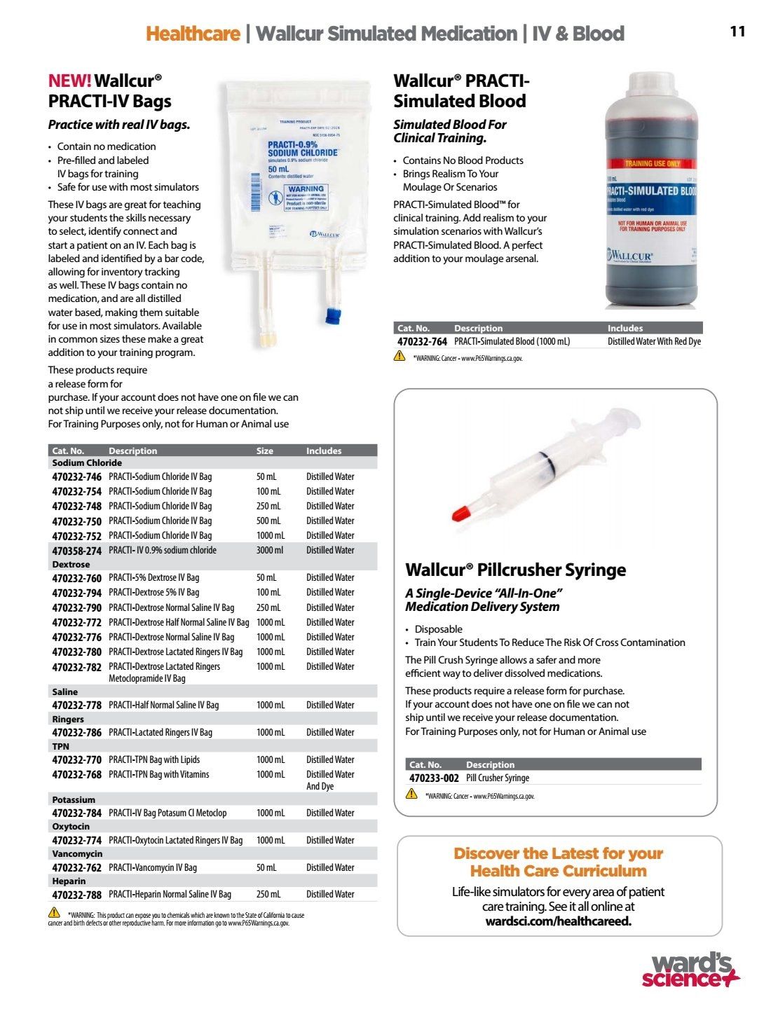 Ward's Science Healthcare & Medical Education Catalog Weekly Ad January 1 - December 31, 2026