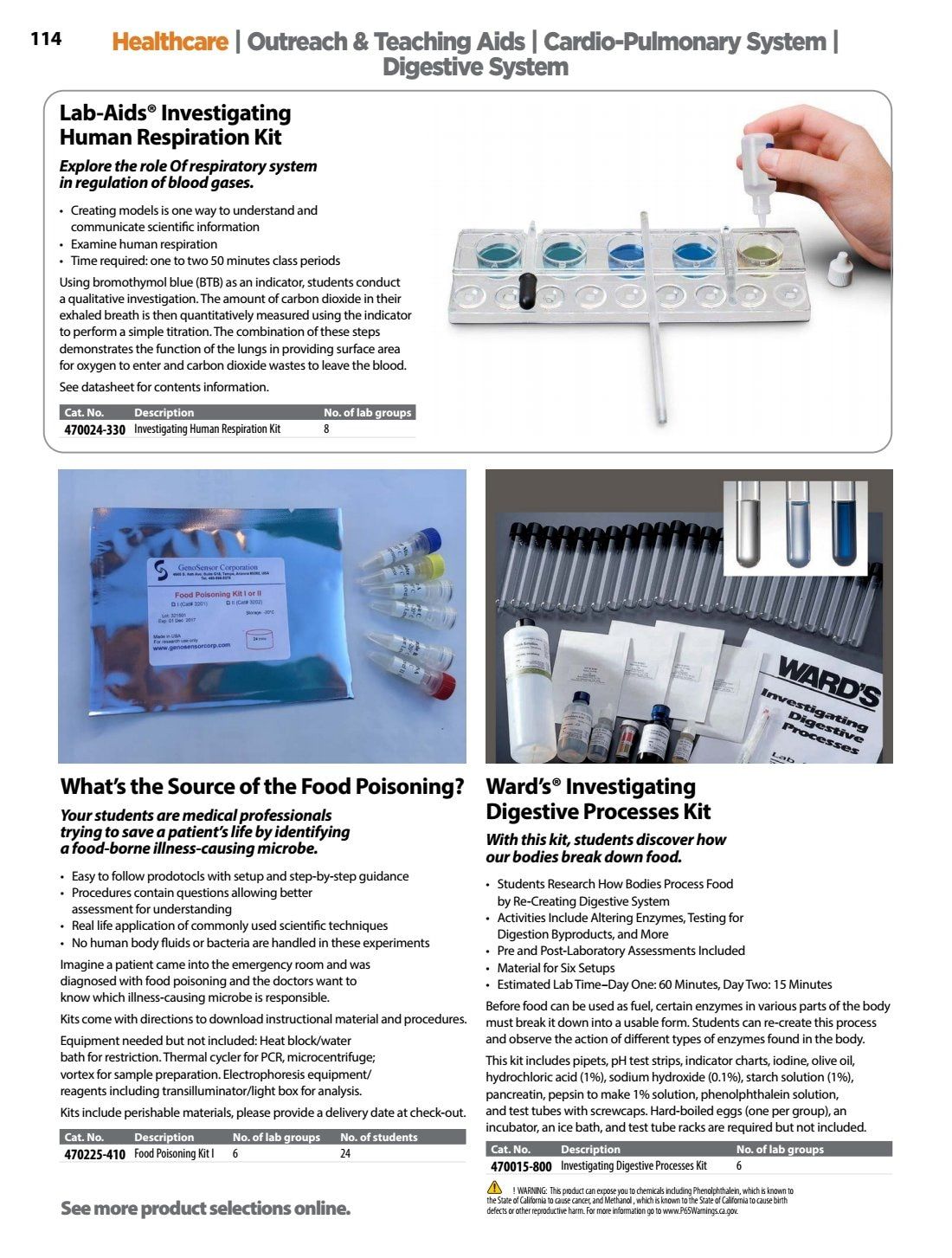 Ward's Science Healthcare & Medical Education Catalog Weekly Ad January 1 - December 31, 2026