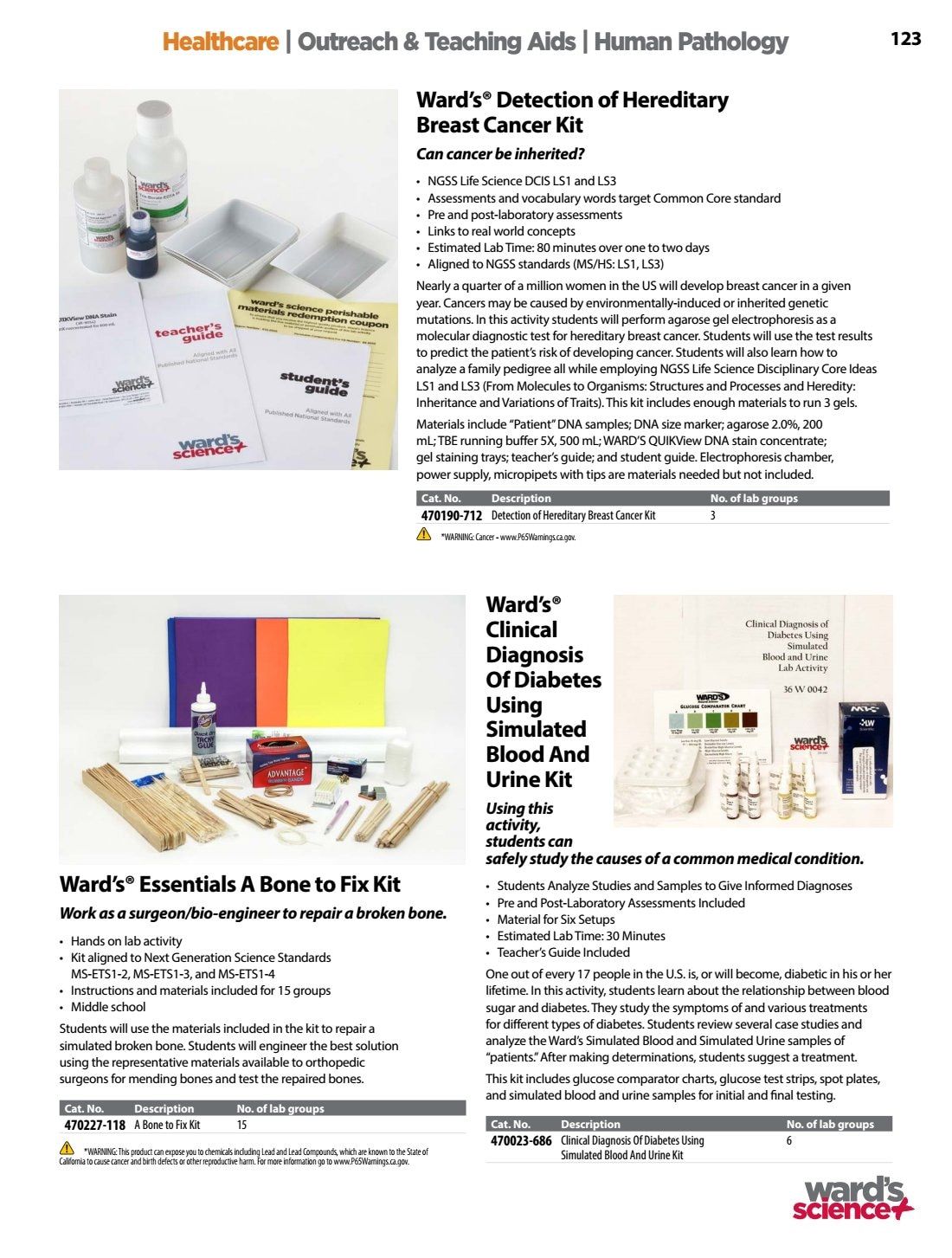Ward's Science Healthcare & Medical Education Catalog Weekly Ad January 1 - December 31, 2026